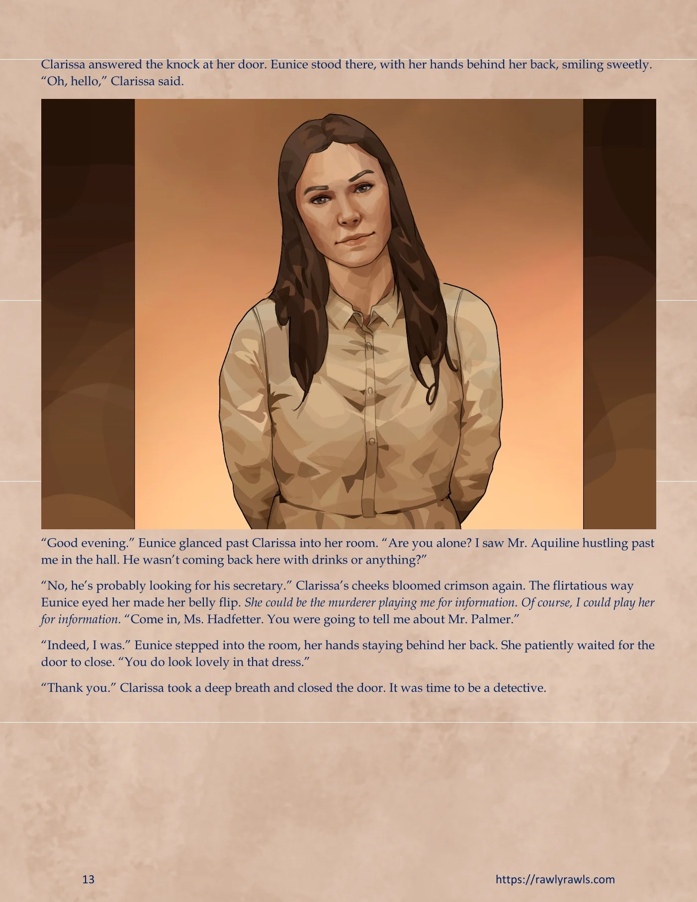 Murder At Palmer Lodge [Laimov , RawlyRawls] Chapter 11 - Page 13