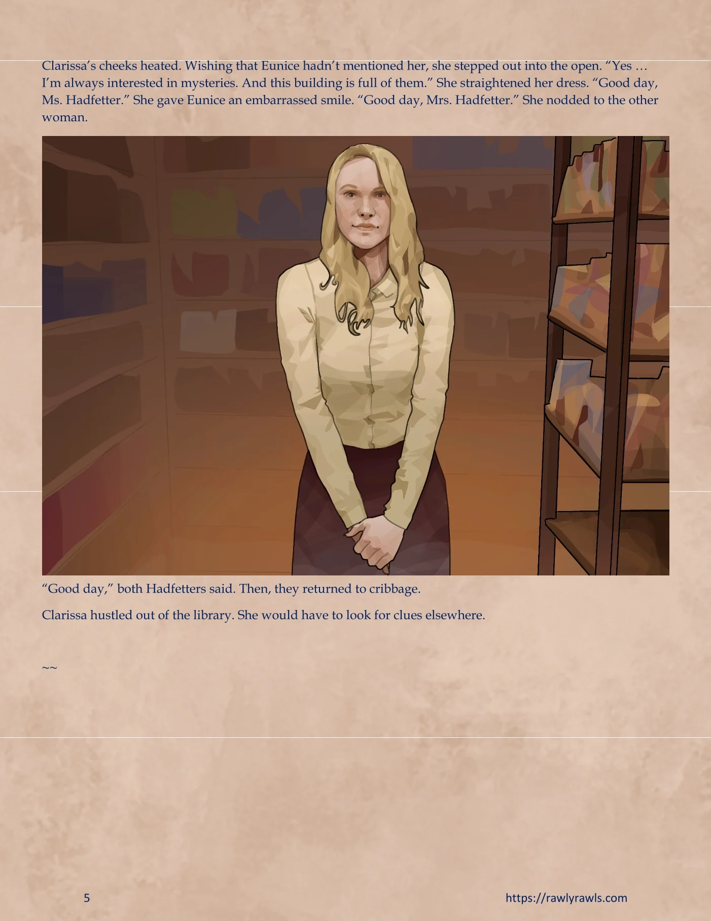 Murder At Palmer Lodge [Laimov , RawlyRawls] Chapter 11 - Page 5