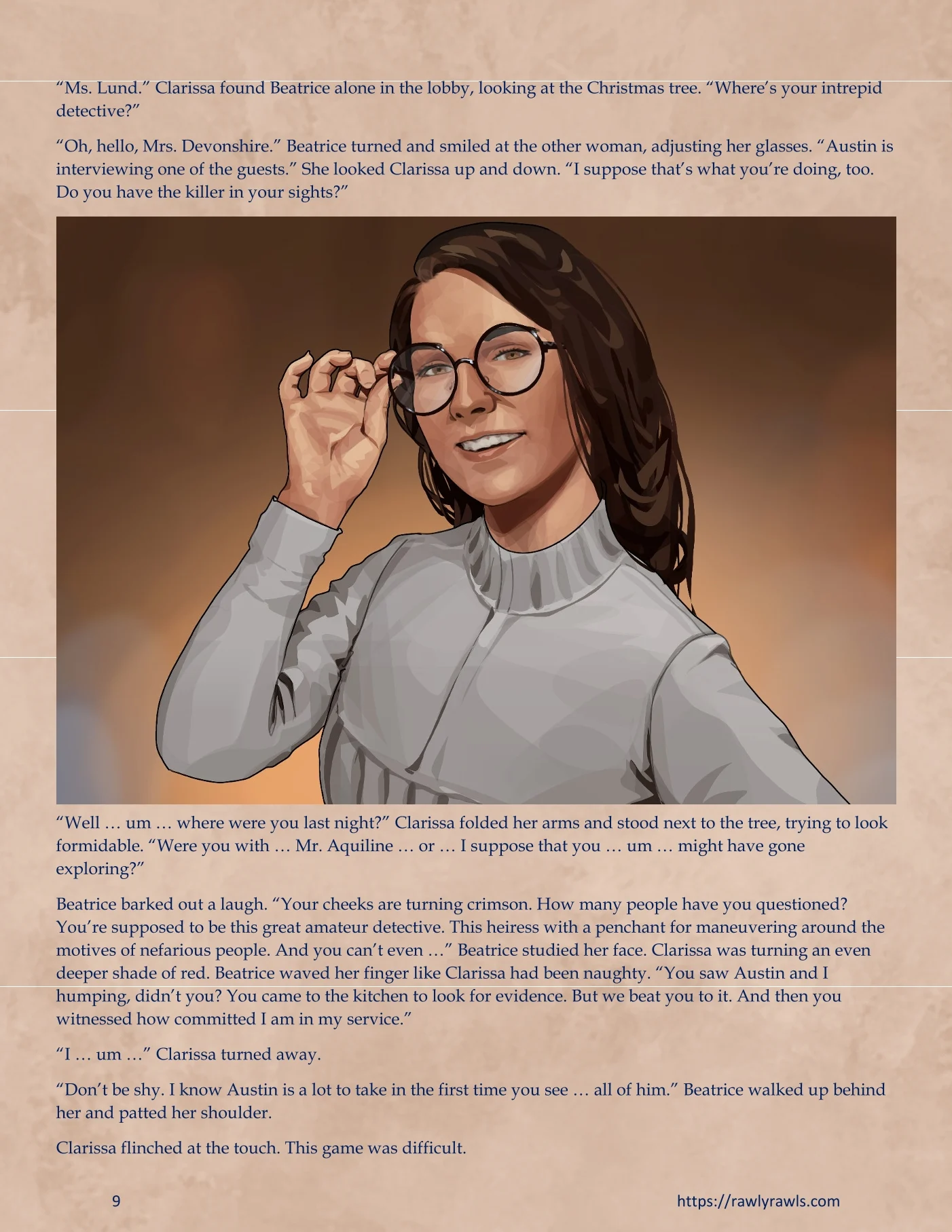 Murder At Palmer Lodge [Laimov , RawlyRawls] Chapter 11 - Page 9