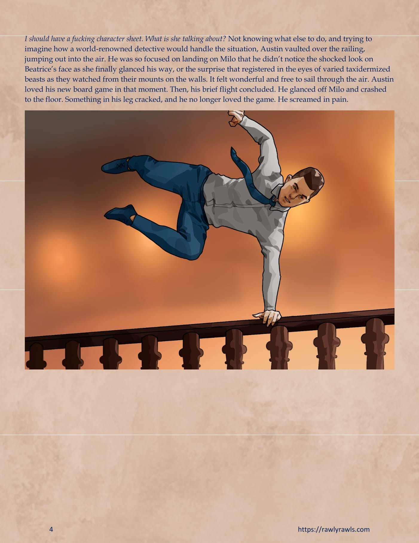 Murder At Palmer Lodge [Laimov , RawlyRawls] Chapter 12 - Page 4
