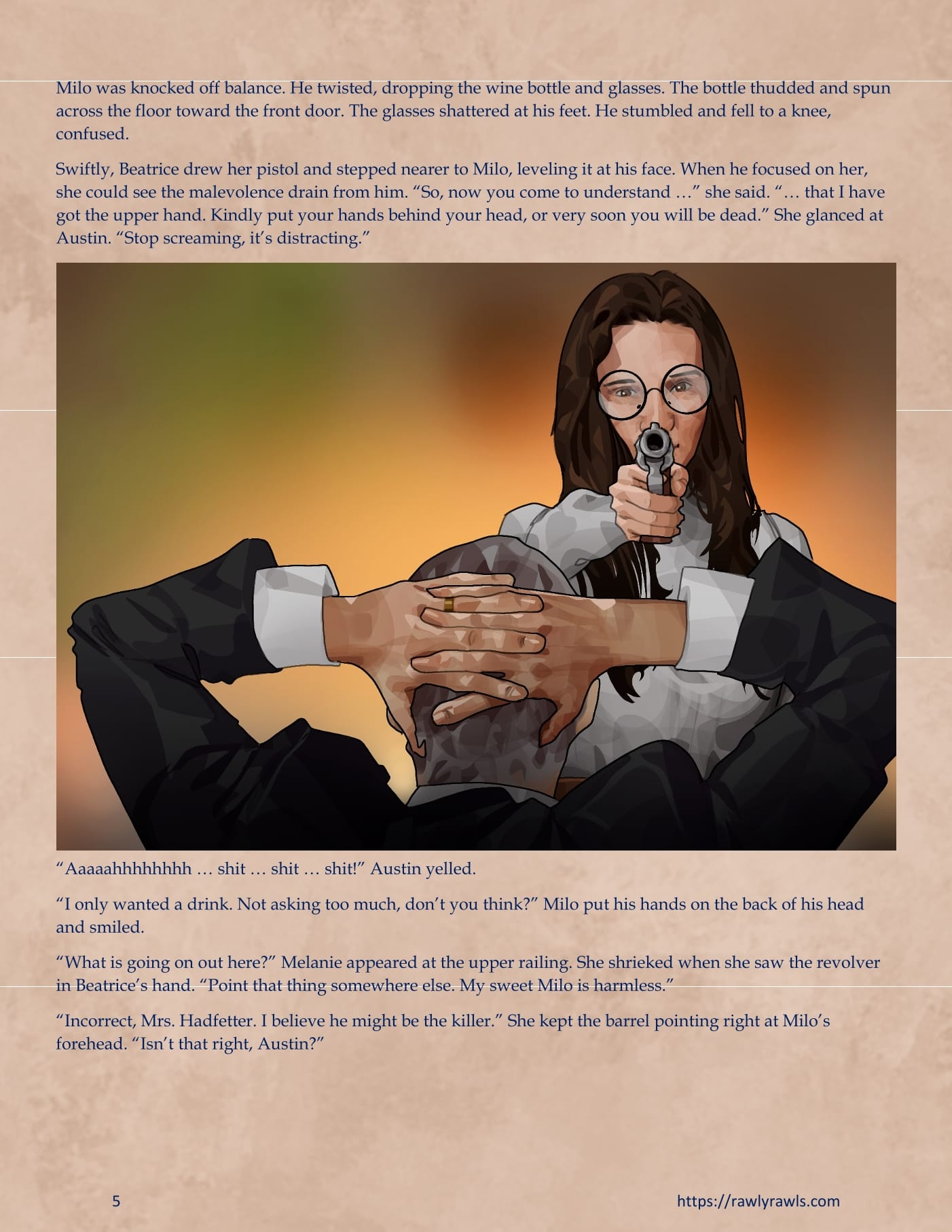 Murder At Palmer Lodge [Laimov , RawlyRawls] Chapter 12 - Page 5