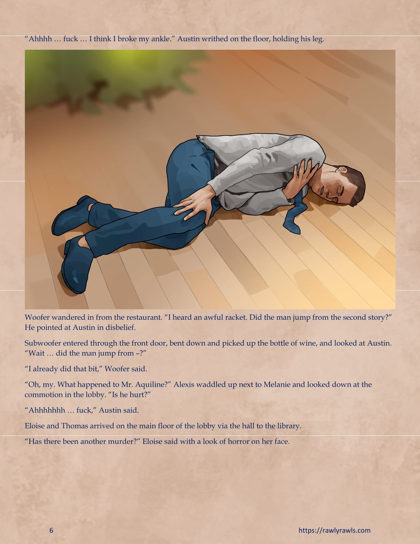 Murder At Palmer Lodge [Laimov , RawlyRawls] Chapter 12 - Page 6