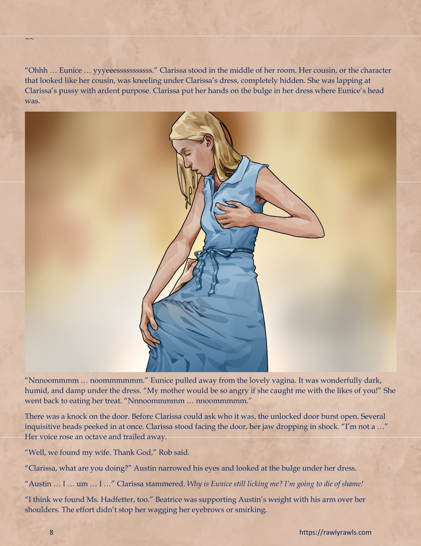 Murder At Palmer Lodge [Laimov , RawlyRawls] Chapter 12 - Page 8