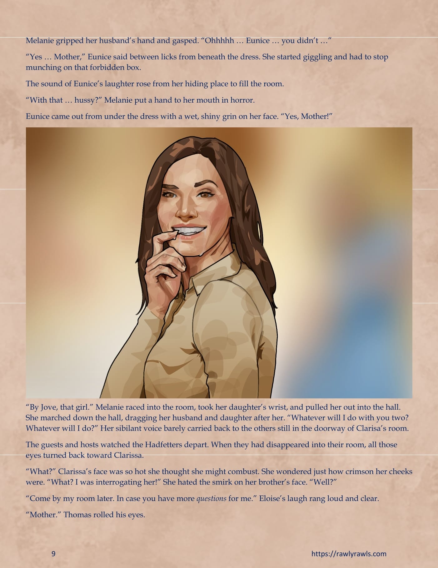 Murder At Palmer Lodge [Laimov , RawlyRawls] Chapter 12 - Page 9