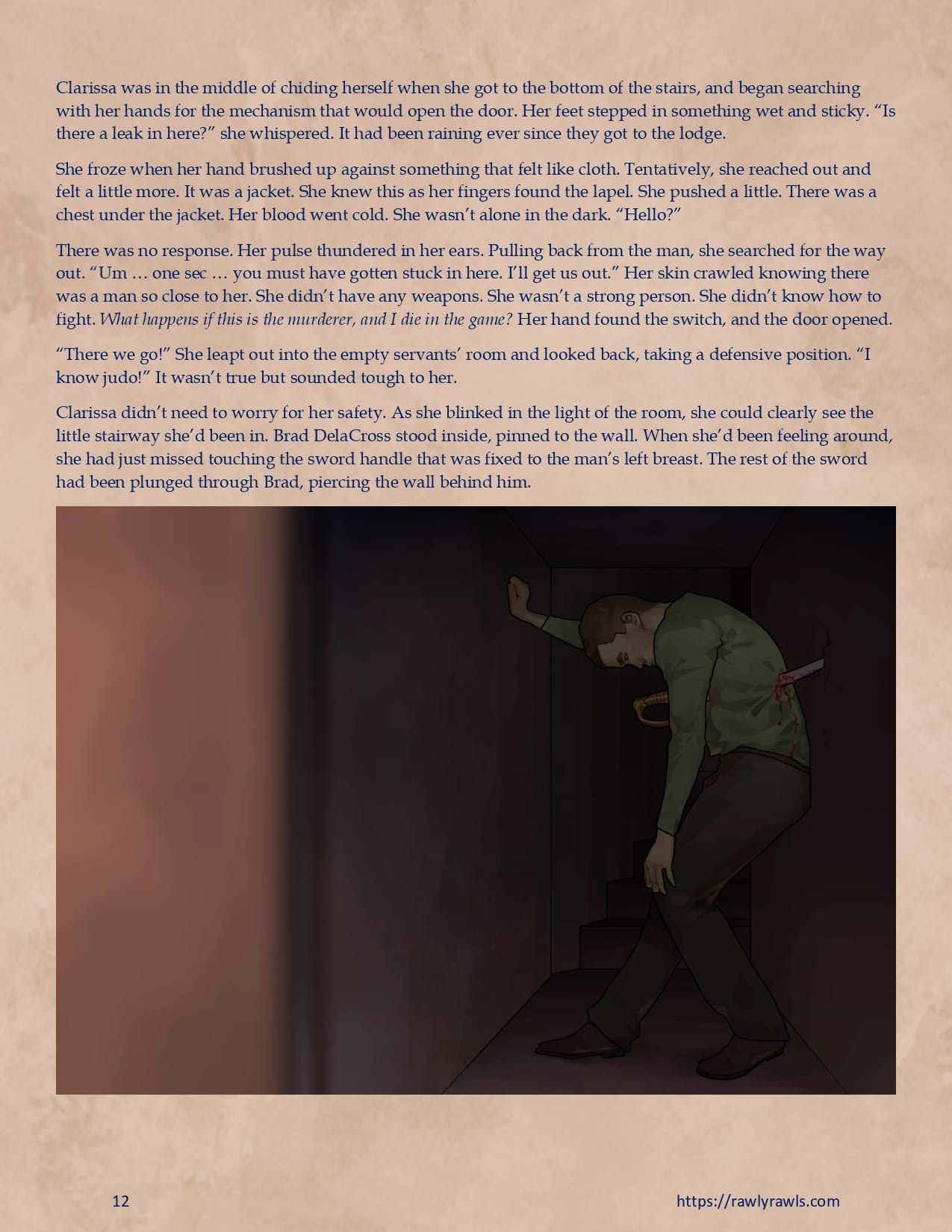 Murder At Palmer Lodge [Laimov , RawlyRawls] Chapter 13 - Page 12