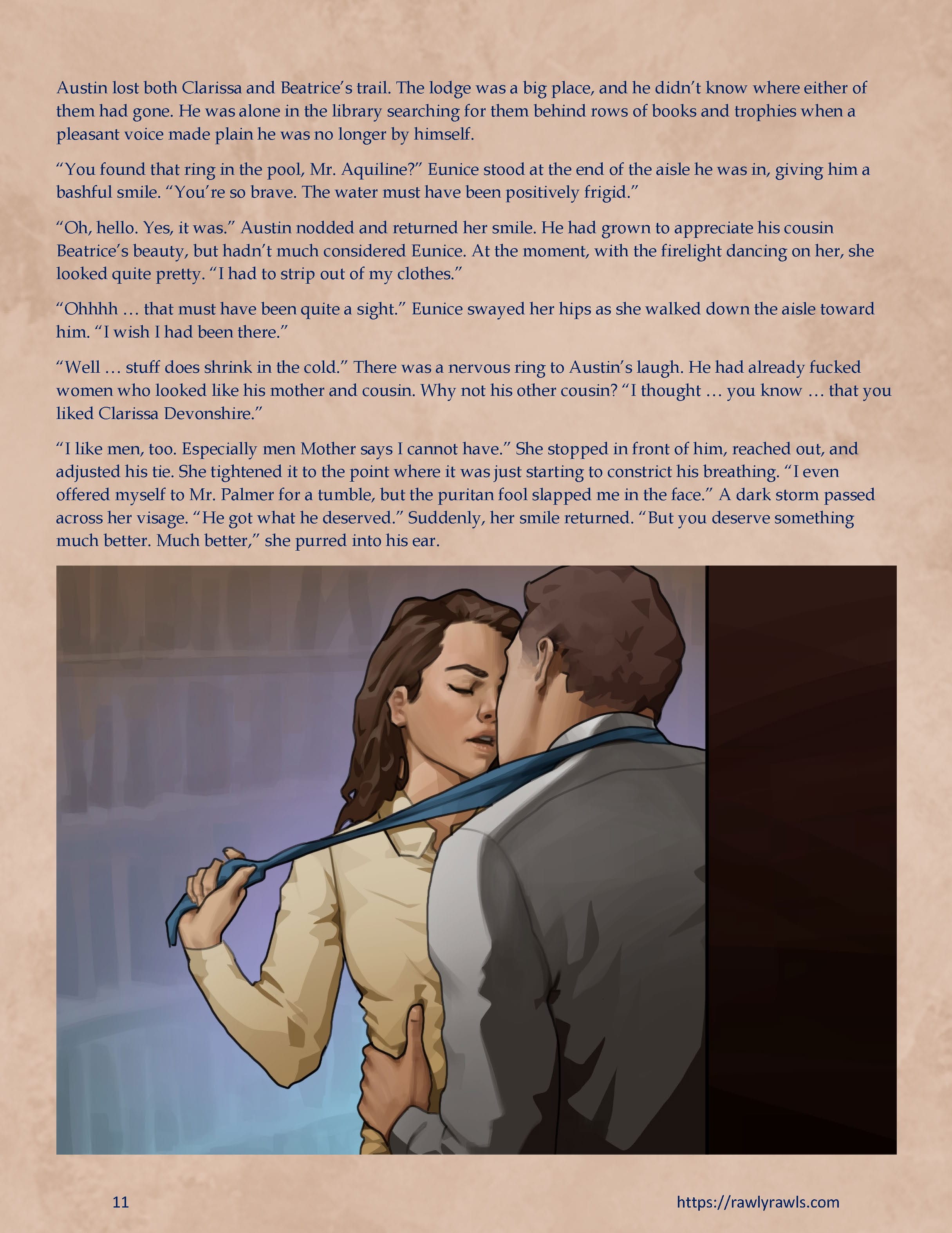 Murder At Palmer Lodge [Laimov , RawlyRawls] Chapter 14 - Page 11