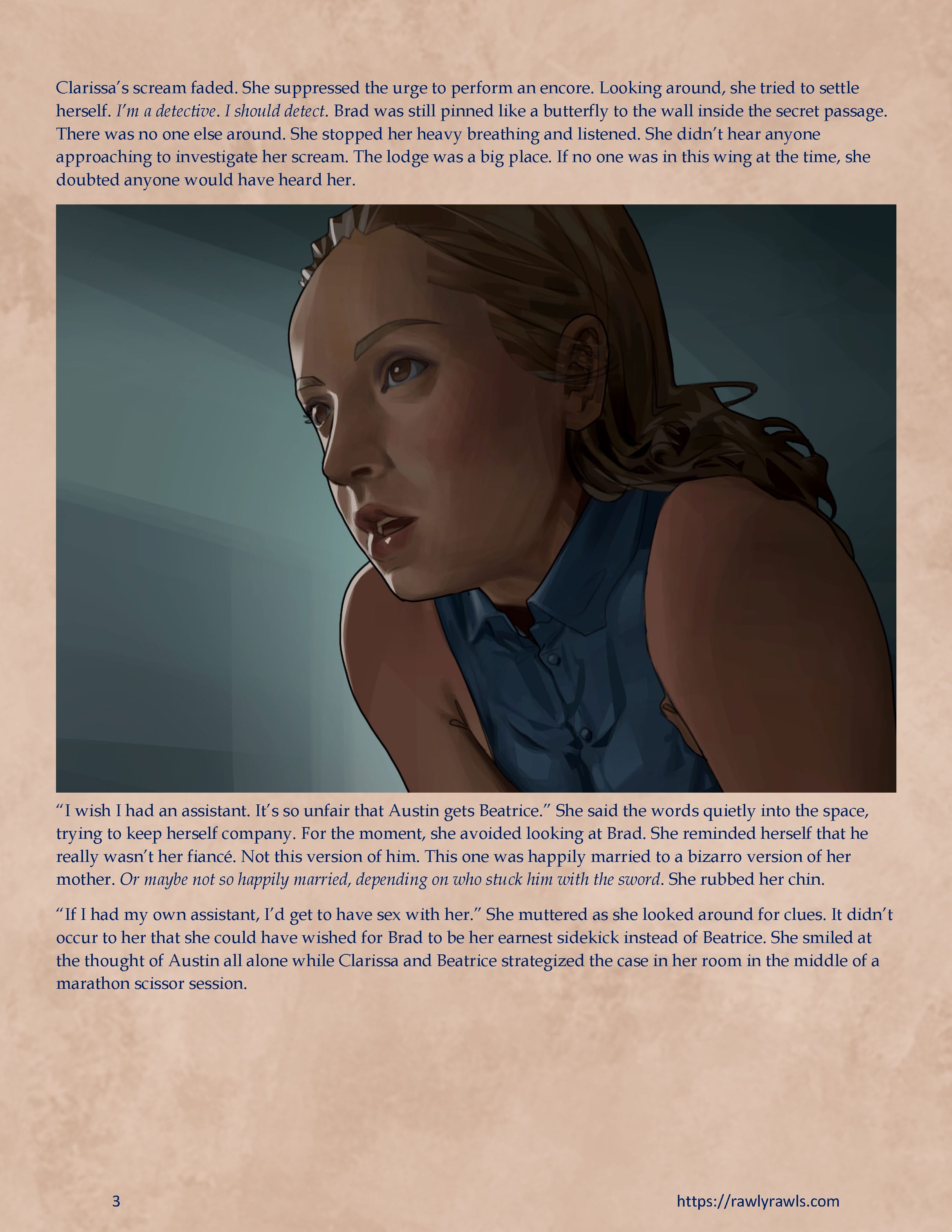 Murder At Palmer Lodge [Laimov , RawlyRawls] Chapter 14 - Page 3