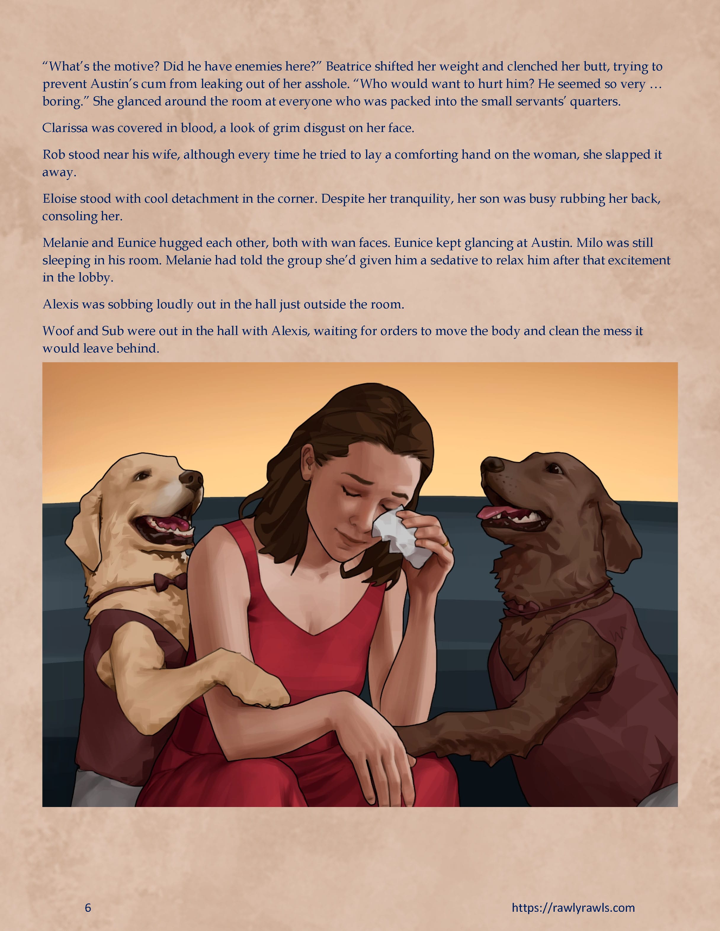 Murder At Palmer Lodge [Laimov , RawlyRawls] Chapter 14 - Page 6