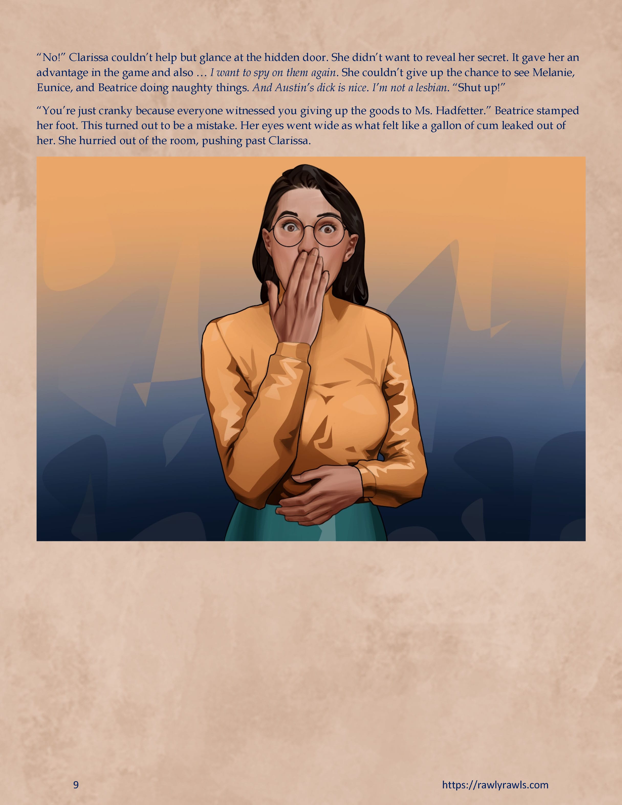 Murder At Palmer Lodge [Laimov , RawlyRawls] Chapter 14 - Page 9