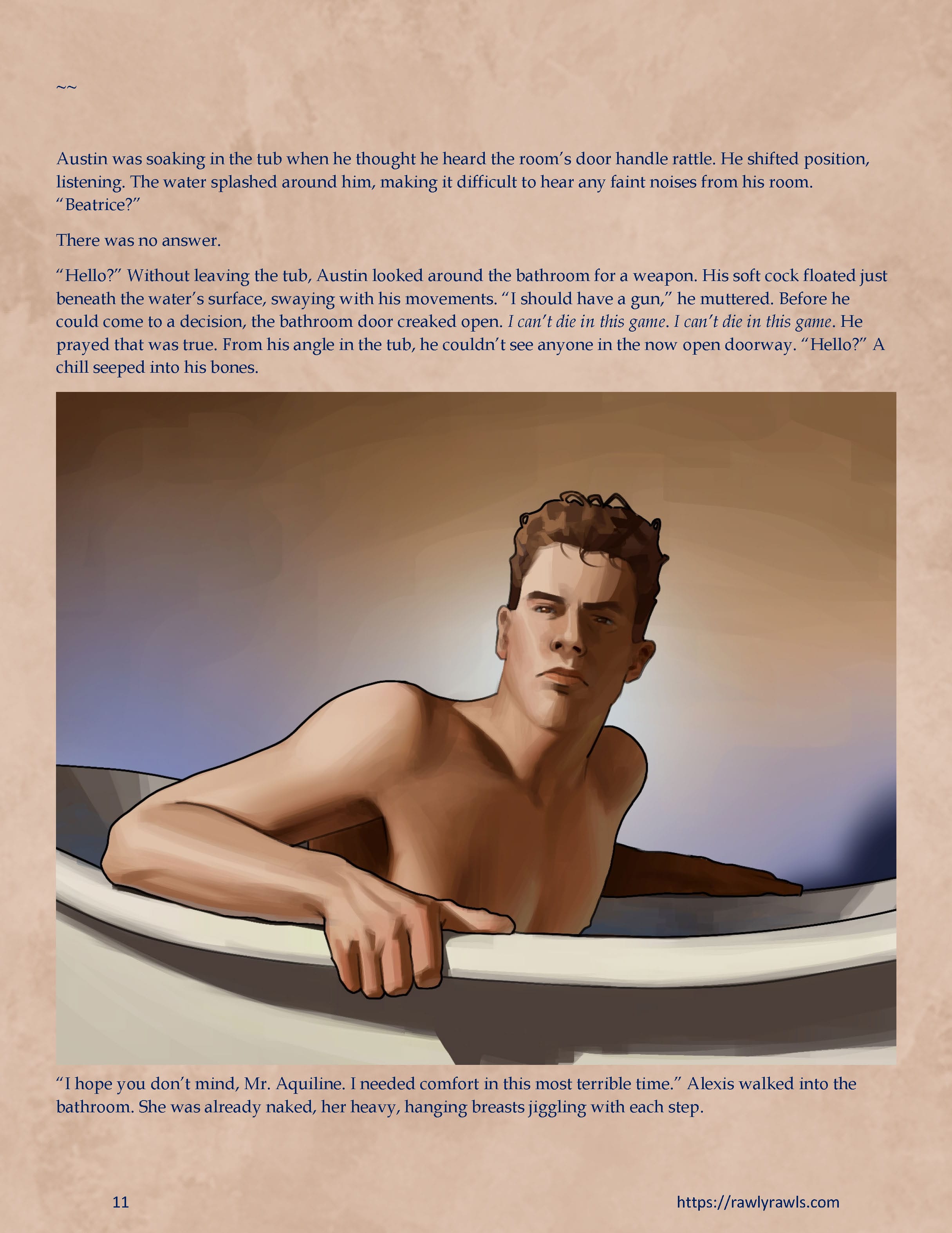 Murder At Palmer Lodge [Laimov , RawlyRawls] Chapter 15 - Page 11
