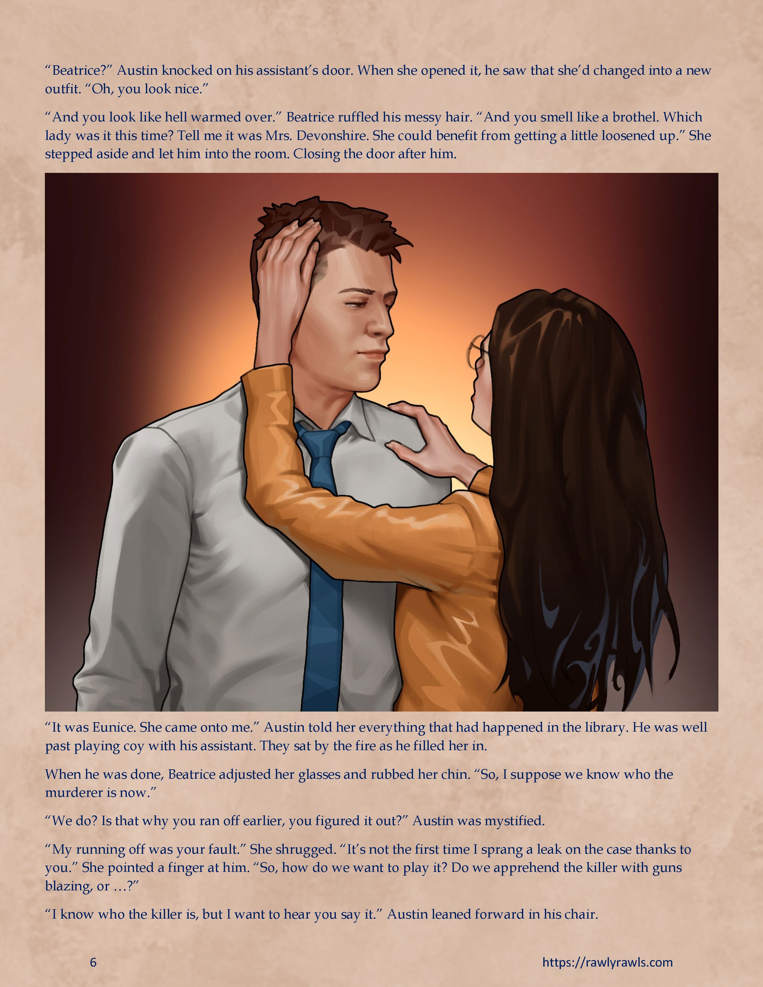 Murder At Palmer Lodge [Laimov , RawlyRawls] Chapter 15 - Page 6