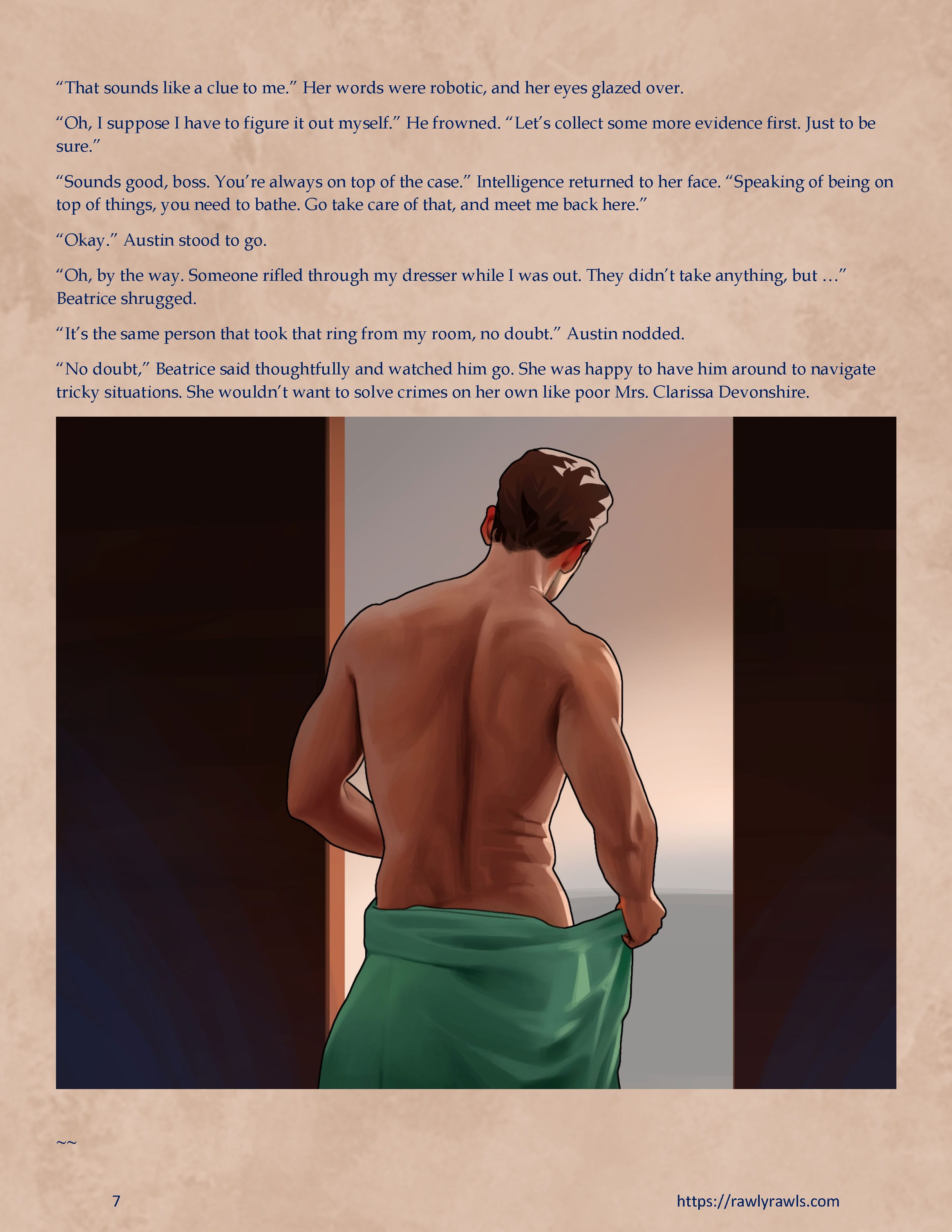 Murder At Palmer Lodge [Laimov , RawlyRawls] Chapter 15 - Page 7