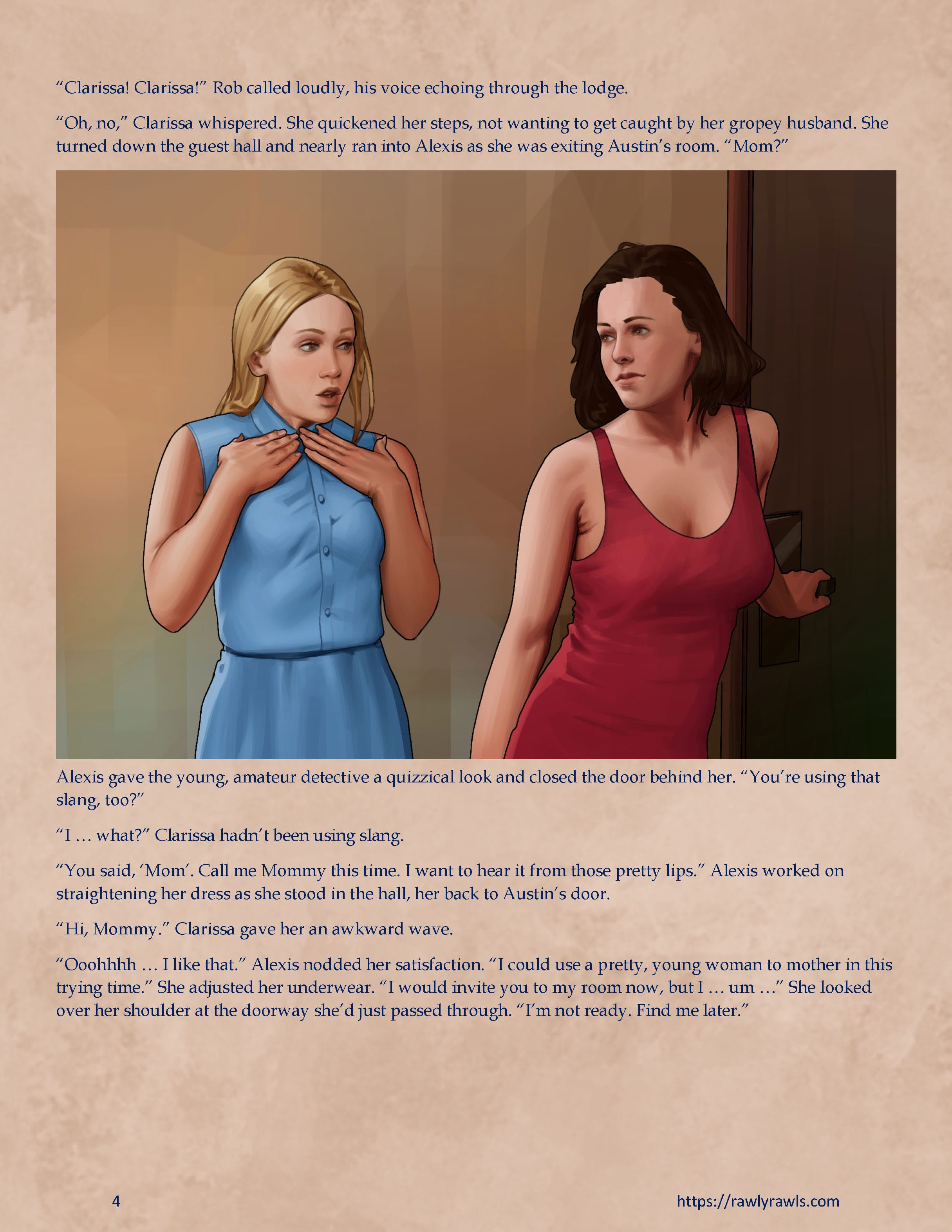 Murder At Palmer Lodge [Laimov , RawlyRawls] Chapter 16 - Page 4