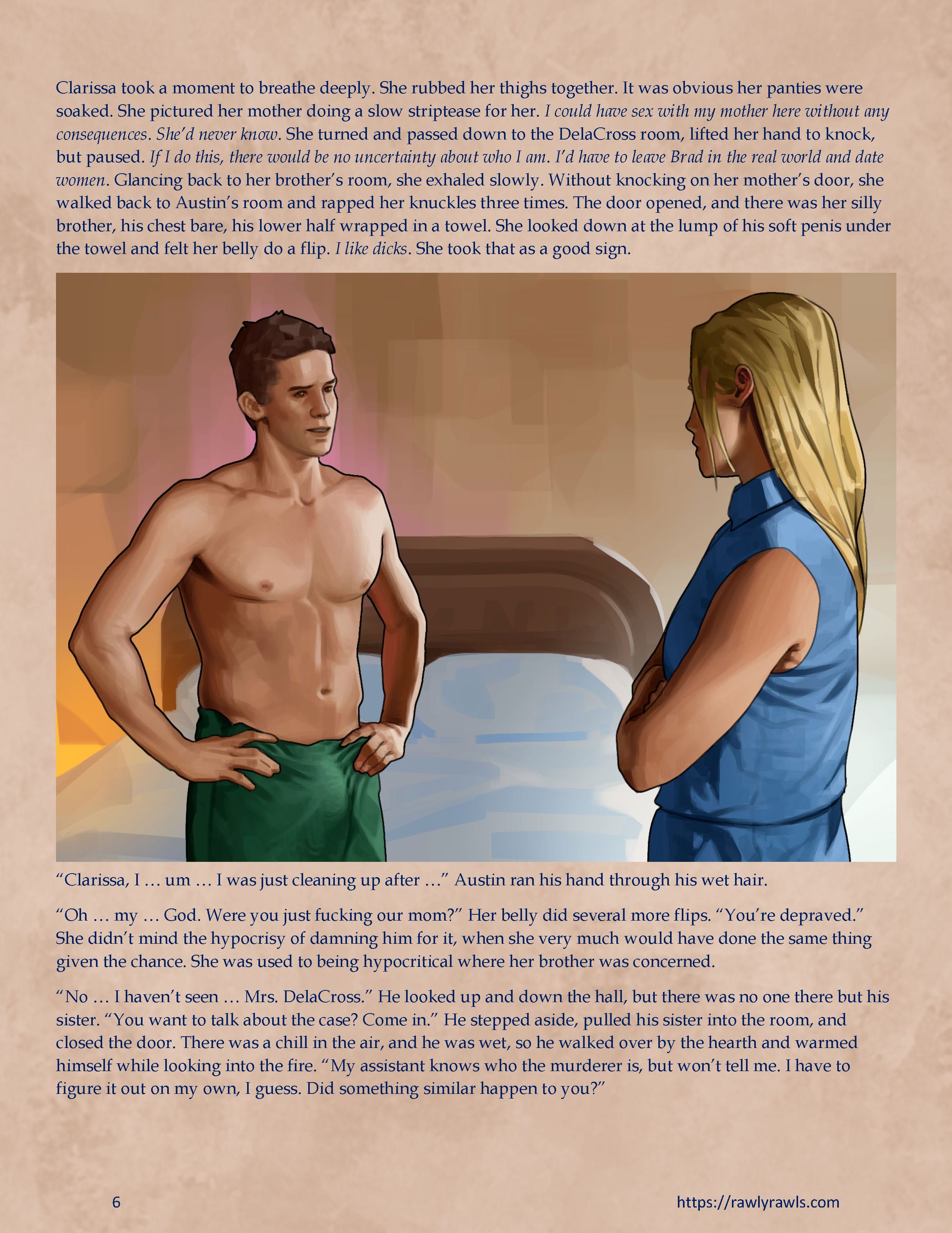 Murder At Palmer Lodge [Laimov , RawlyRawls] Chapter 16 - Page 6