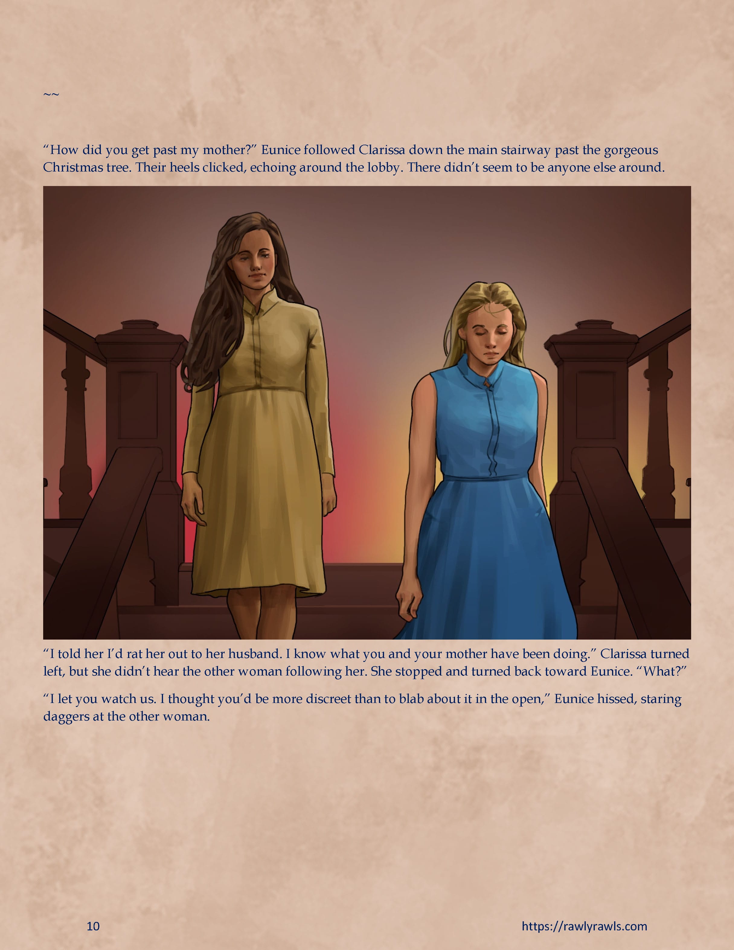 Murder At Palmer Lodge [Laimov , RawlyRawls] Chapter 17 - Page 10