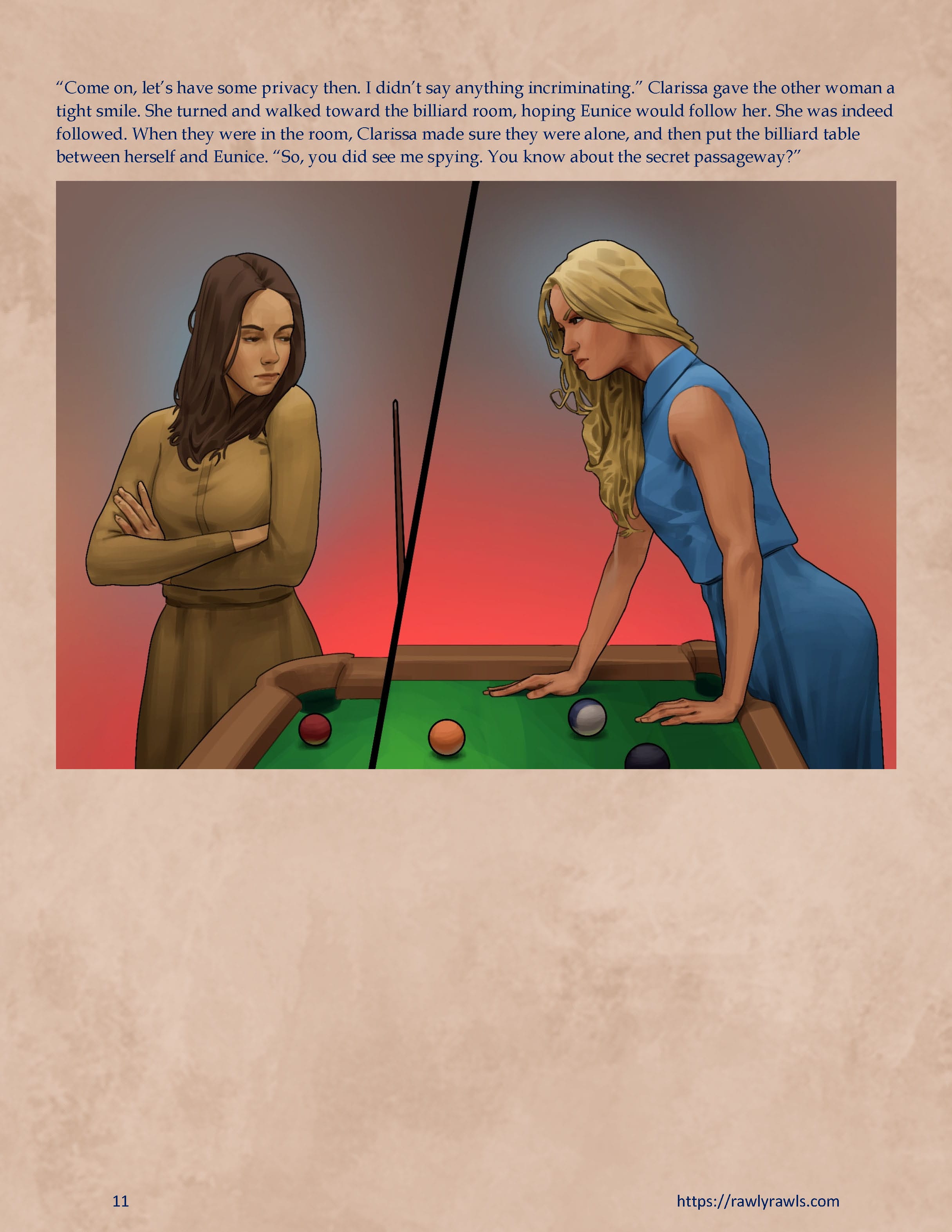 Murder At Palmer Lodge [Laimov , RawlyRawls] Chapter 17 - Page 11