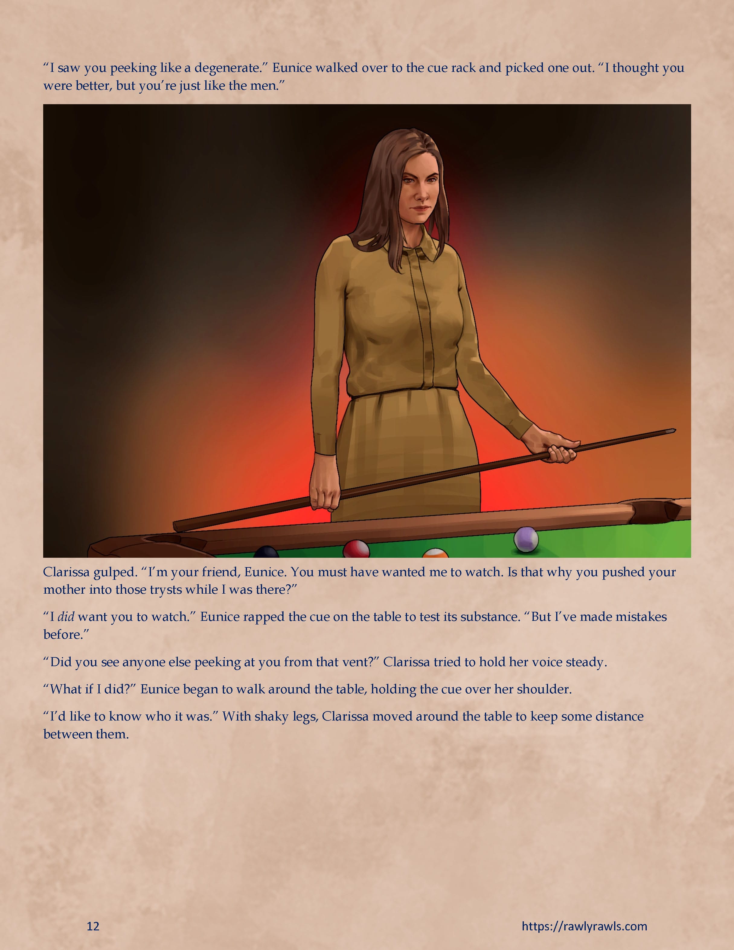 Murder At Palmer Lodge [Laimov , RawlyRawls] Chapter 17 - Page 12