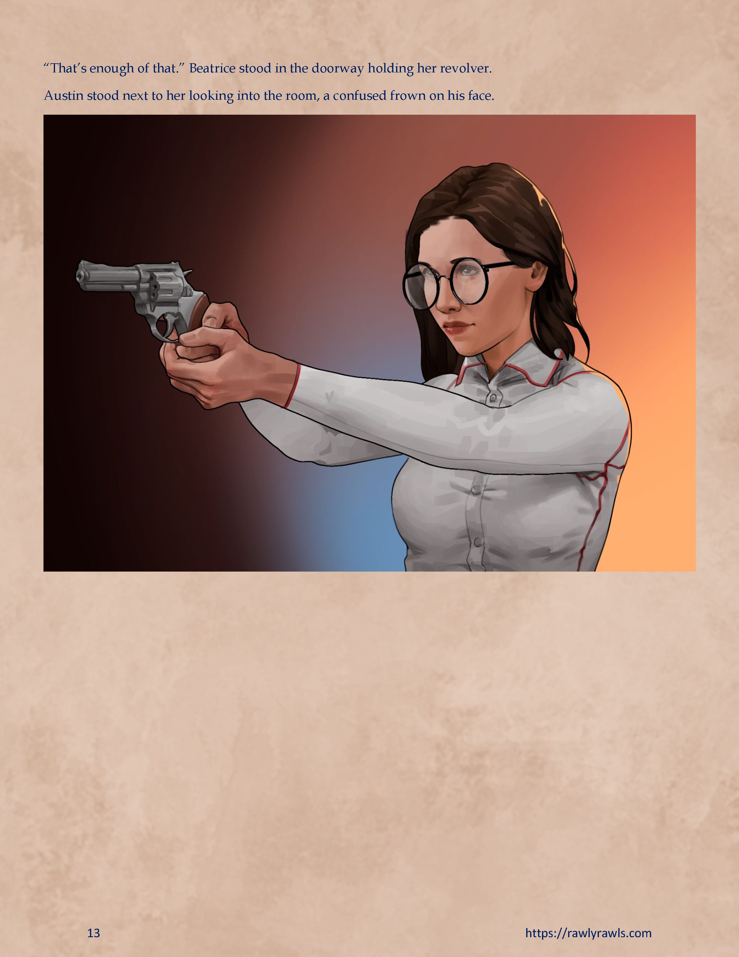 Murder At Palmer Lodge [Laimov , RawlyRawls] Chapter 17 - Page 13