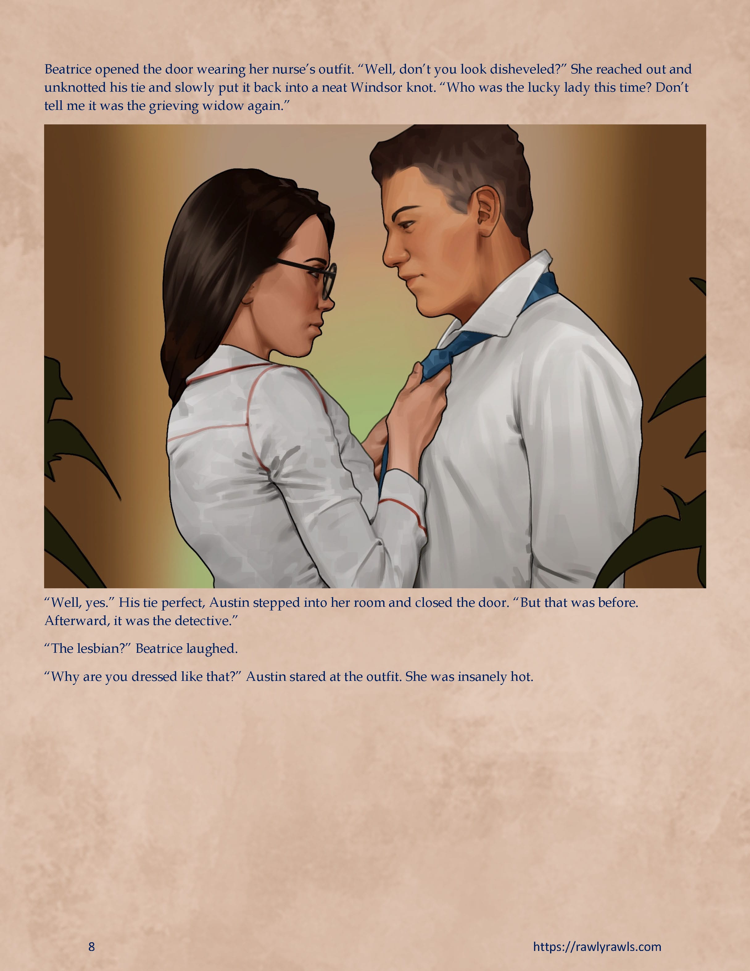 Murder At Palmer Lodge [Laimov , RawlyRawls] Chapter 17 - Page 8