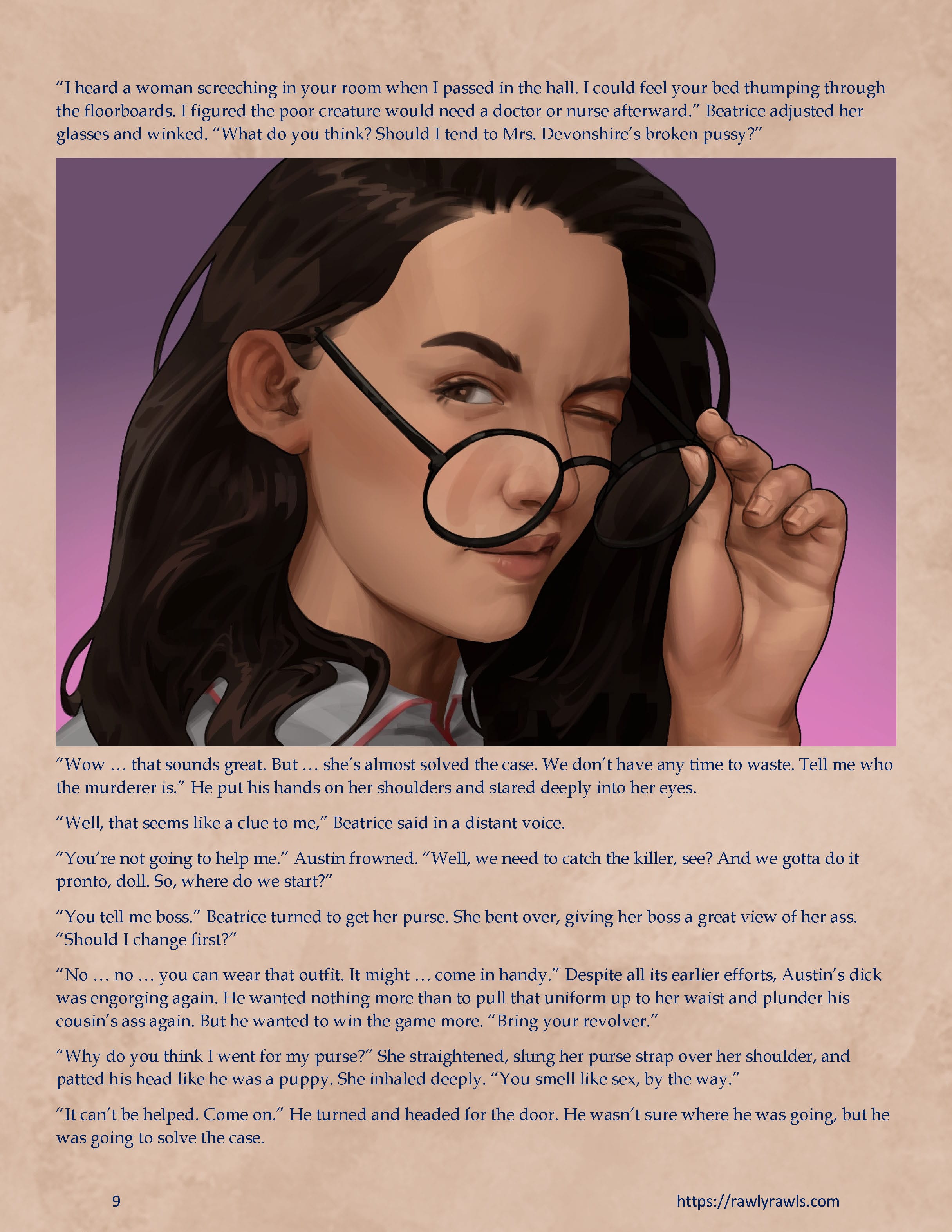 Murder At Palmer Lodge [Laimov , RawlyRawls] Chapter 17 - Page 9