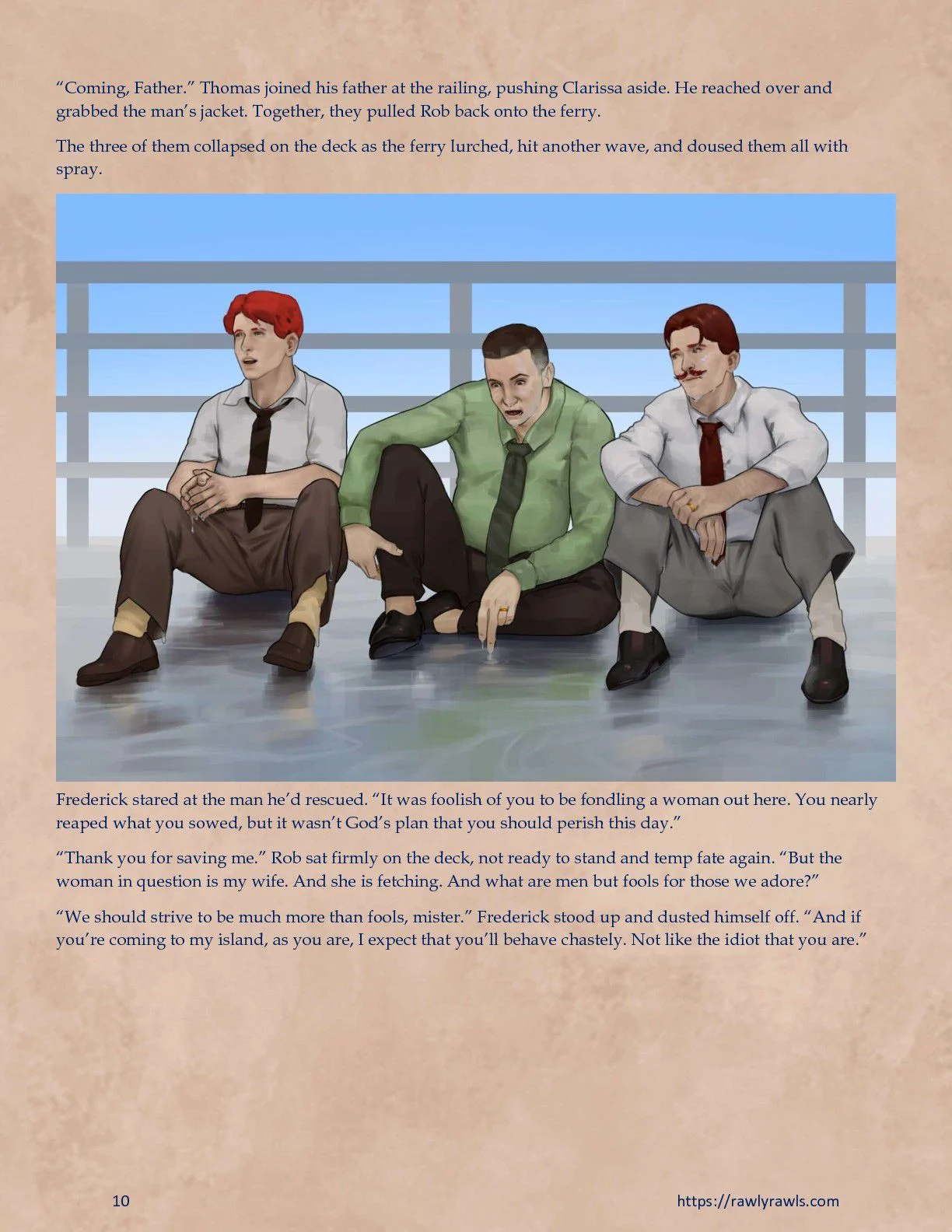 Murder At Palmer Lodge [Laimov , RawlyRawls] Chapter 2 - Page 10