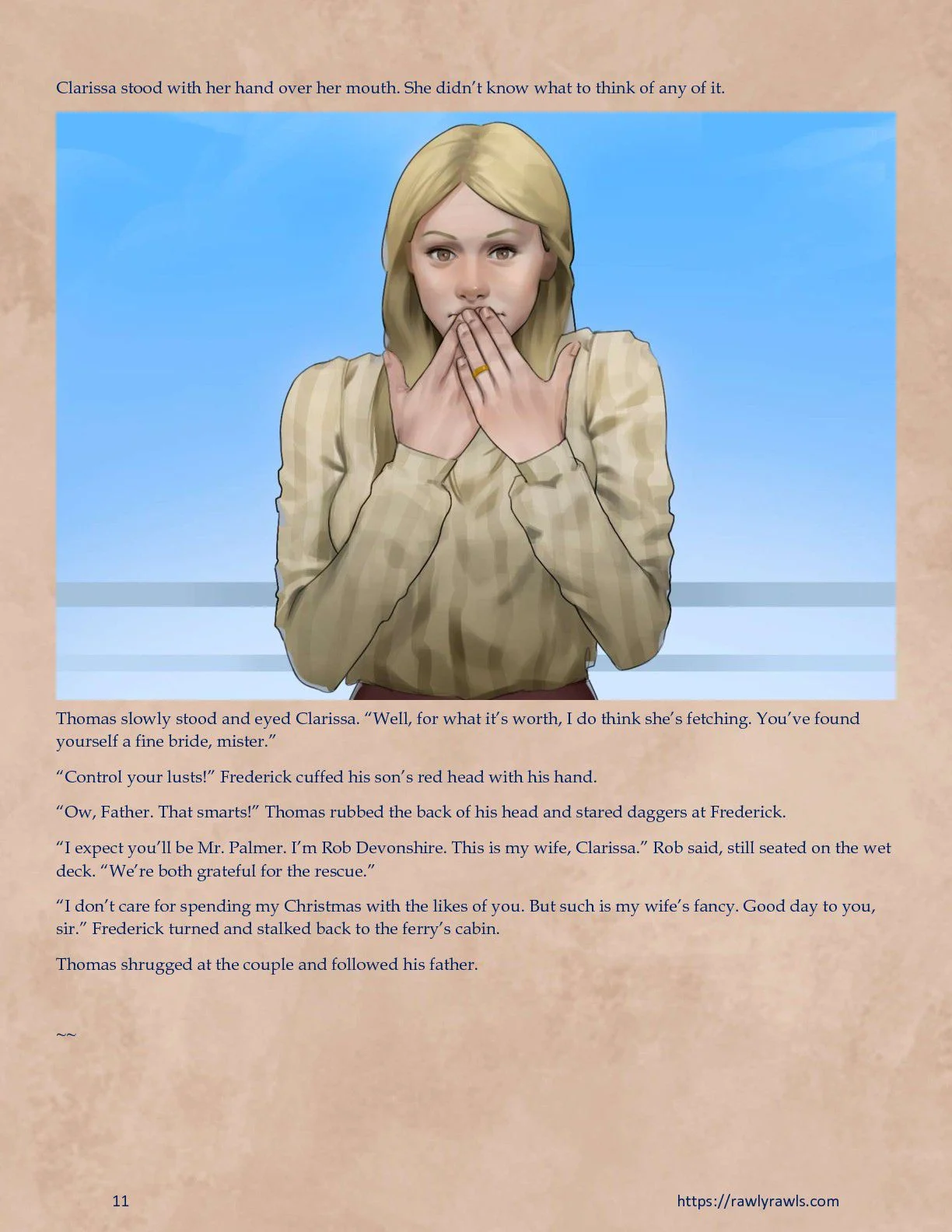 Murder At Palmer Lodge [Laimov , RawlyRawls] Chapter 2 - Page 11