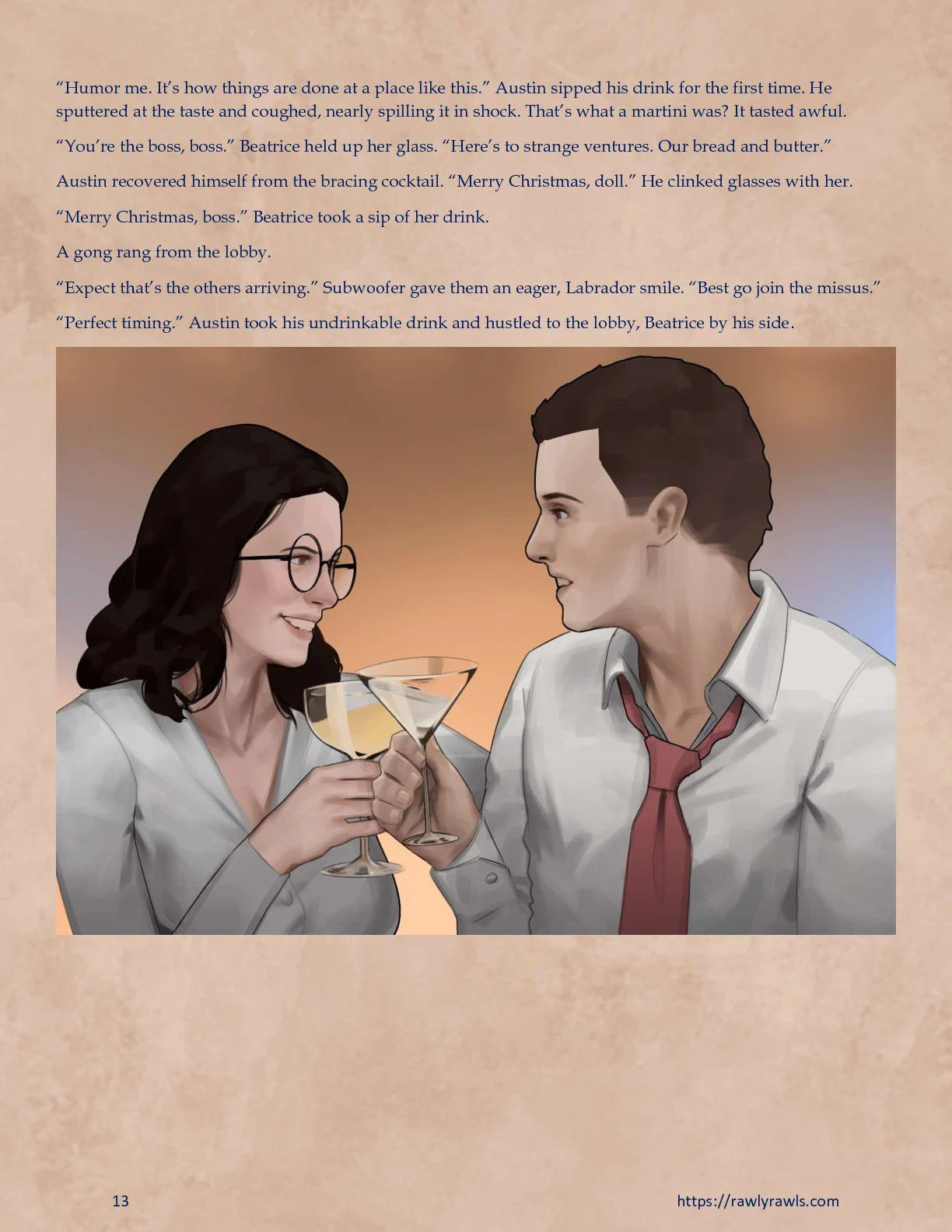 Murder At Palmer Lodge [Laimov , RawlyRawls] Chapter 2 - Page 13