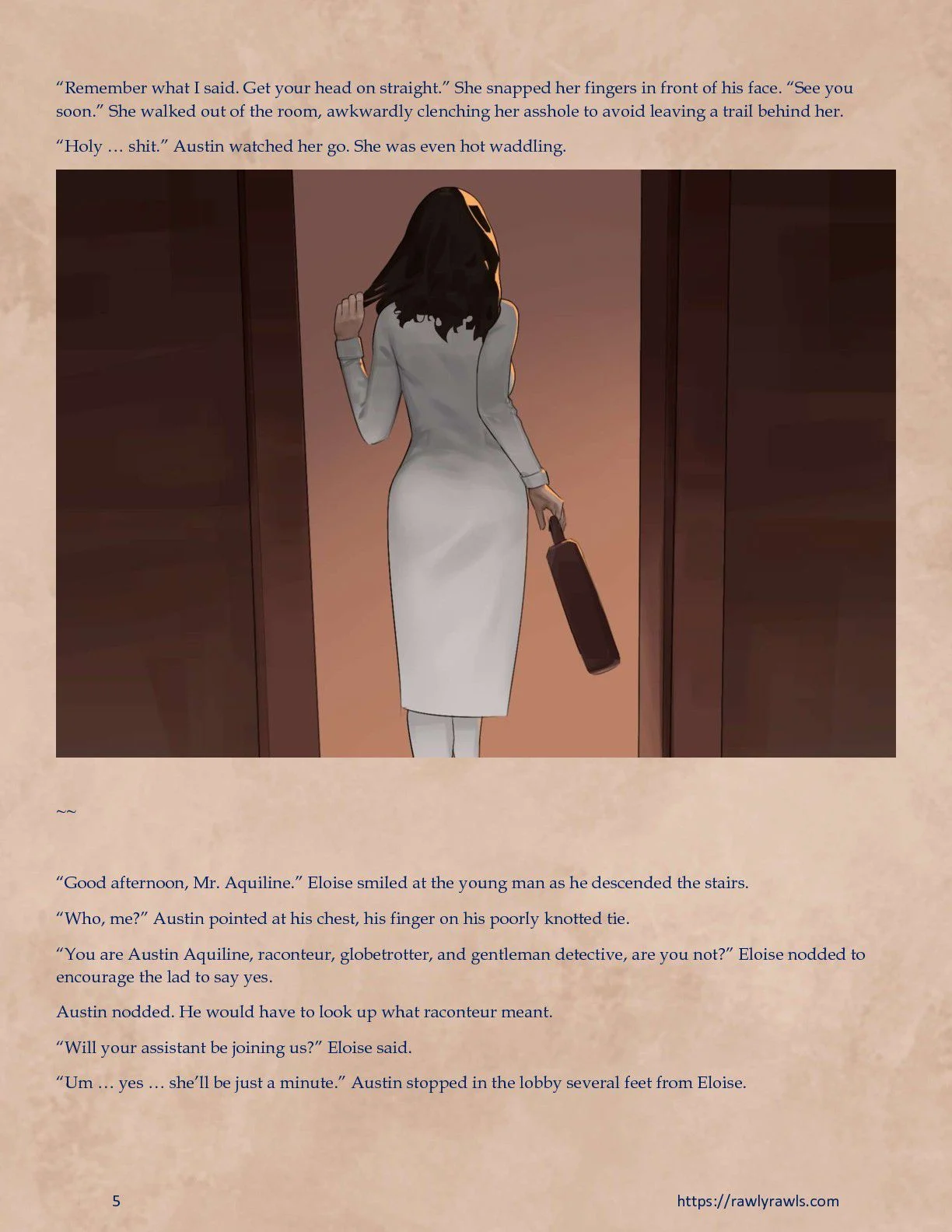 Murder At Palmer Lodge [Laimov , RawlyRawls] Chapter 2 - Page 5