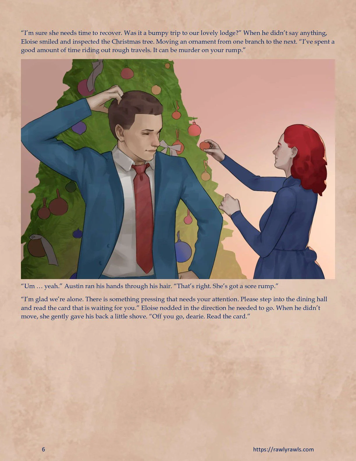 Murder At Palmer Lodge [Laimov , RawlyRawls] Chapter 2 - Page 6