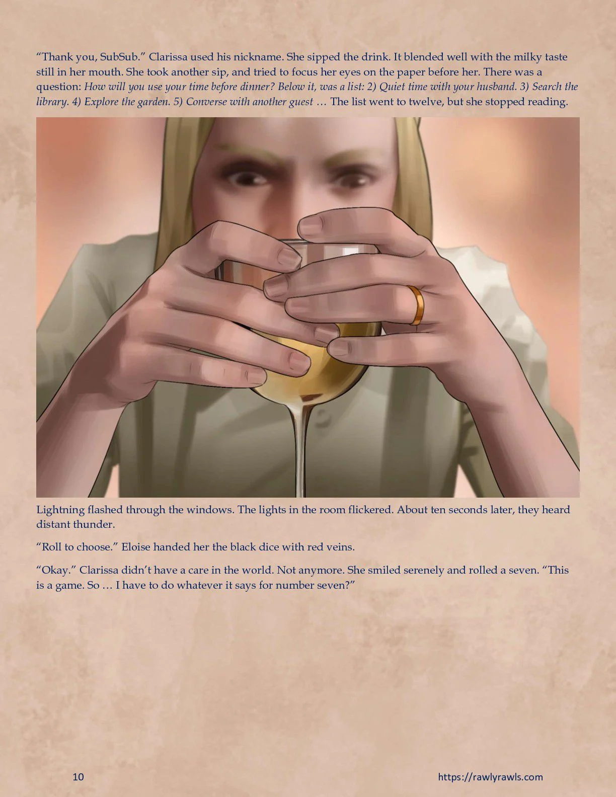 Murder At Palmer Lodge [Laimov , RawlyRawls] Chapter 3 - Page 10