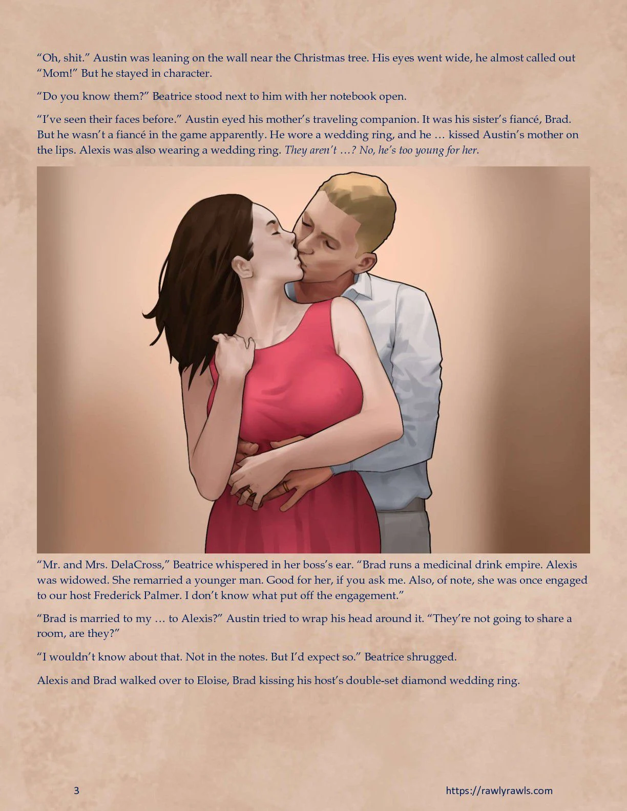 Murder At Palmer Lodge [Laimov , RawlyRawls] Chapter 3 - Page 3