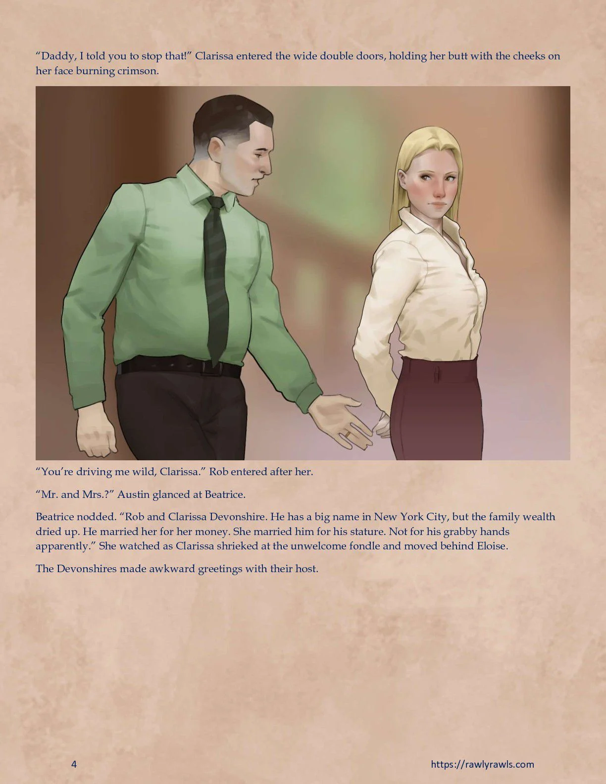 Murder At Palmer Lodge [Laimov , RawlyRawls] Chapter 3 - Page 4