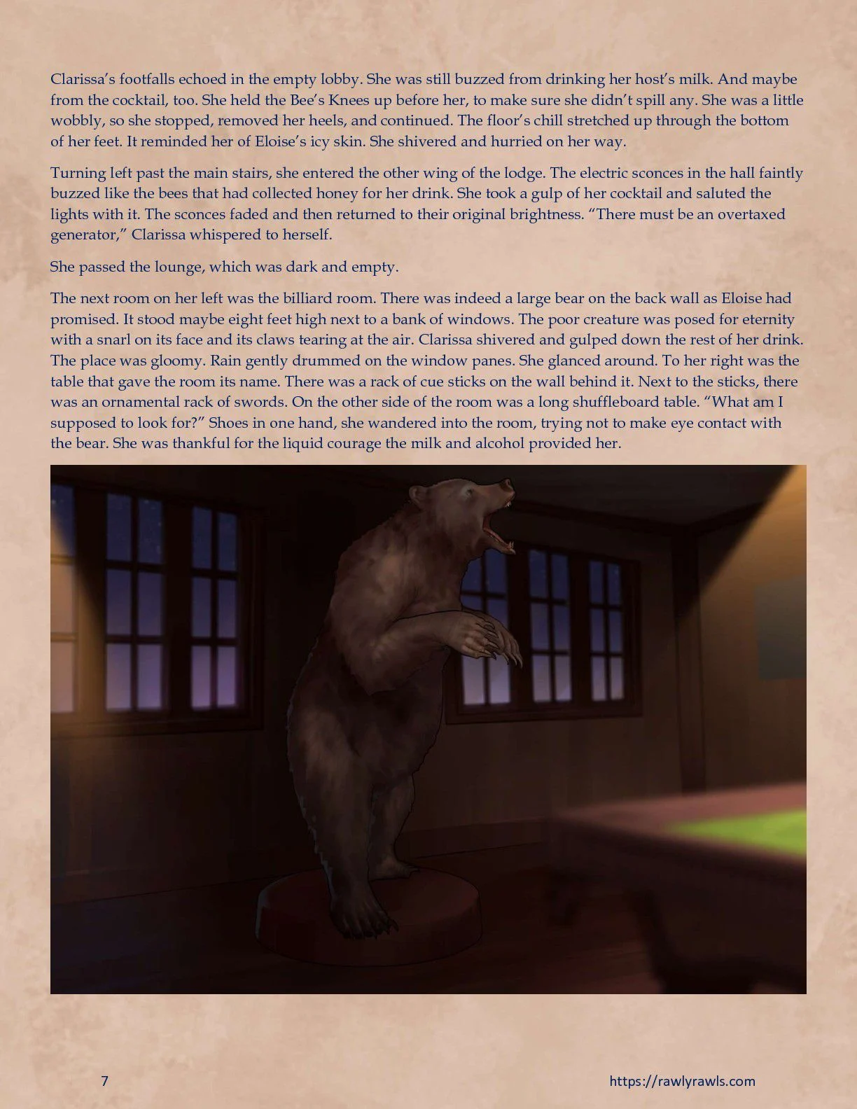 Murder At Palmer Lodge [Laimov , RawlyRawls] Chapter 4 - Page 7