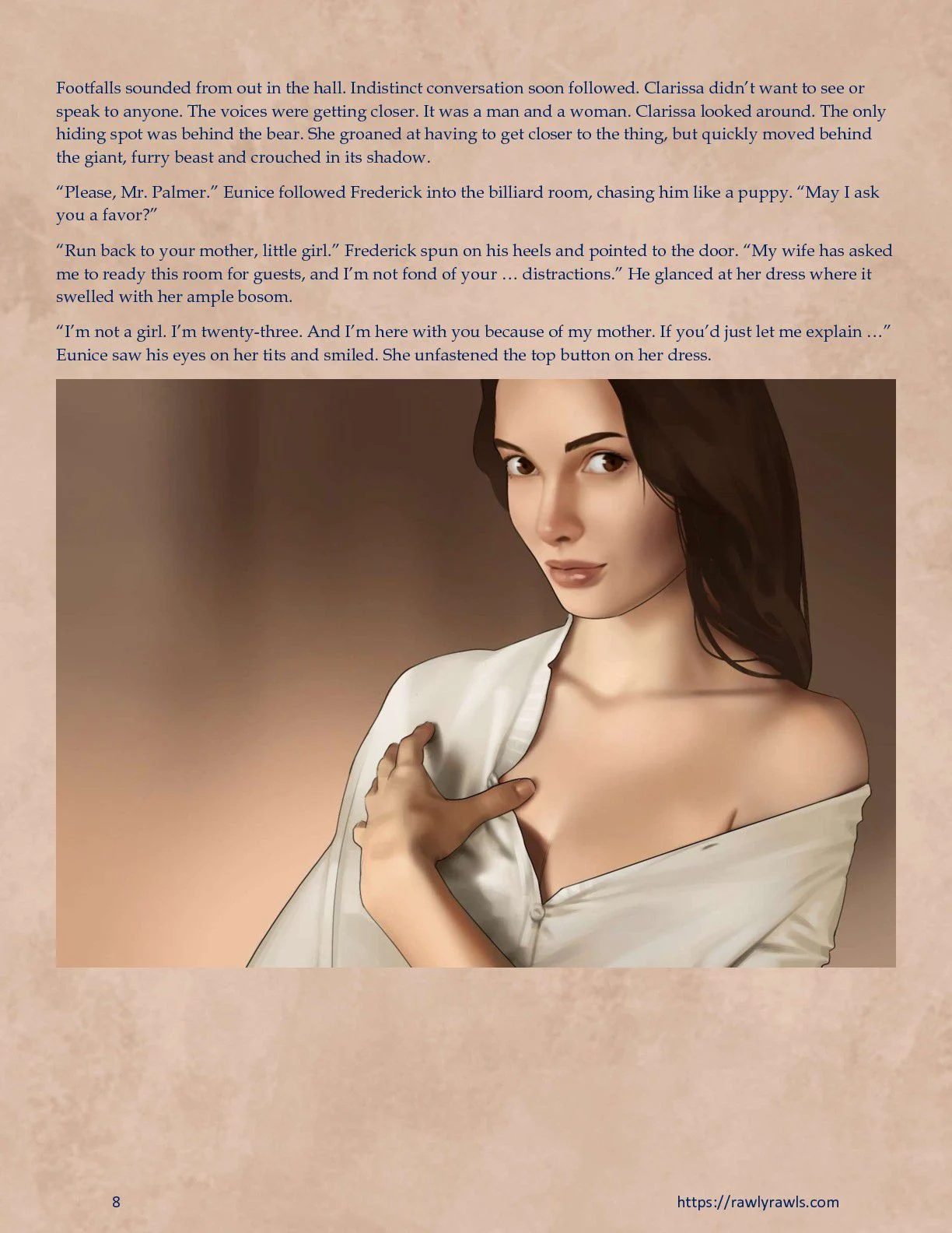 Murder At Palmer Lodge [Laimov , RawlyRawls] Chapter 4 - Page 8
