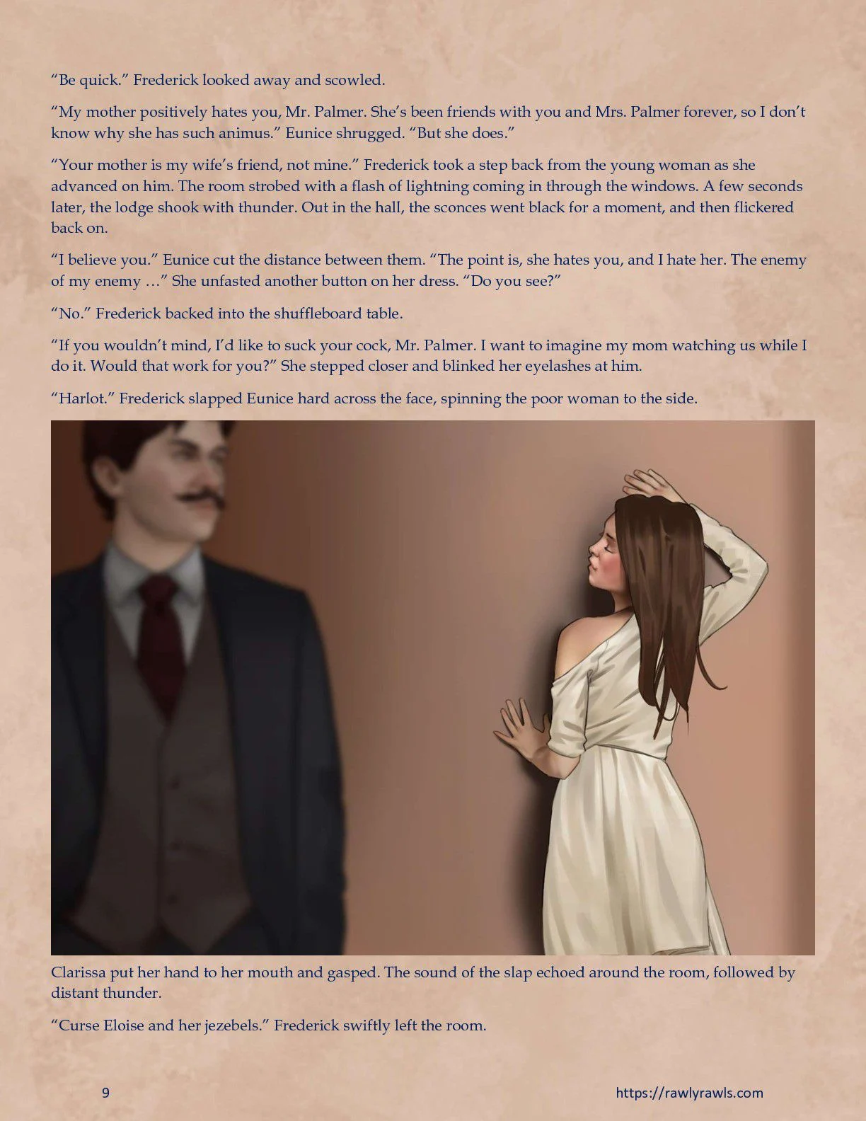 Murder At Palmer Lodge [Laimov , RawlyRawls] Chapter 4 - Page 9