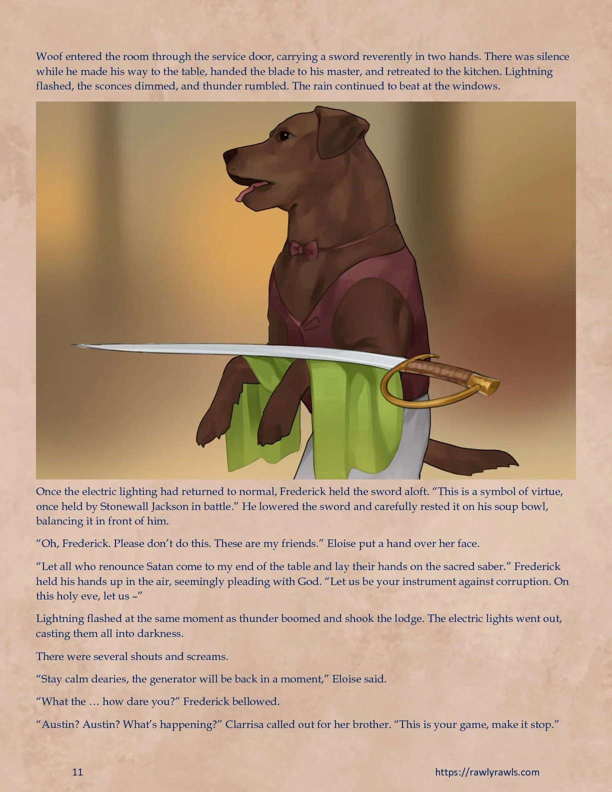 Murder At Palmer Lodge [Laimov , RawlyRawls] Chapter 5 - Page 11