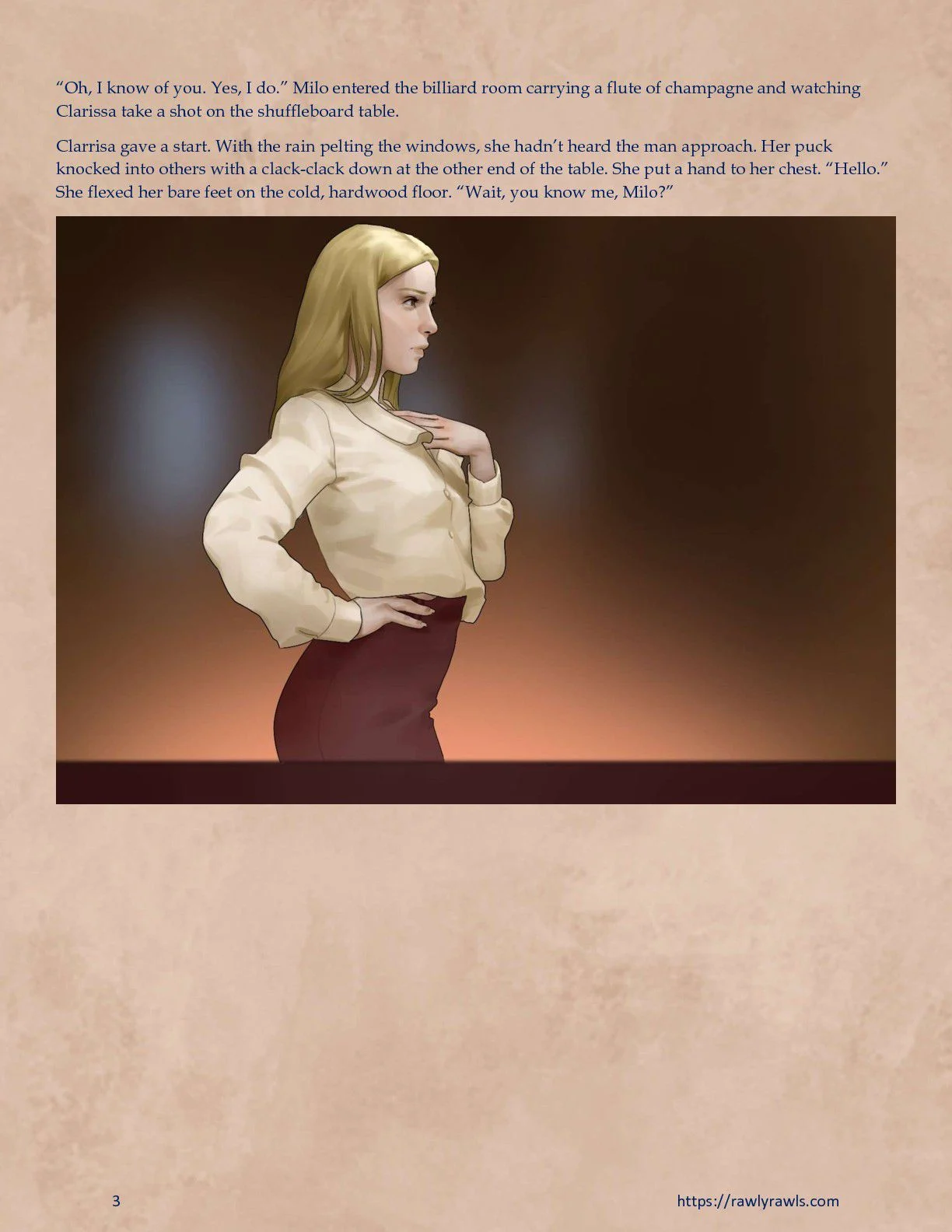 Murder At Palmer Lodge [Laimov , RawlyRawls] Chapter 5 - Page 3