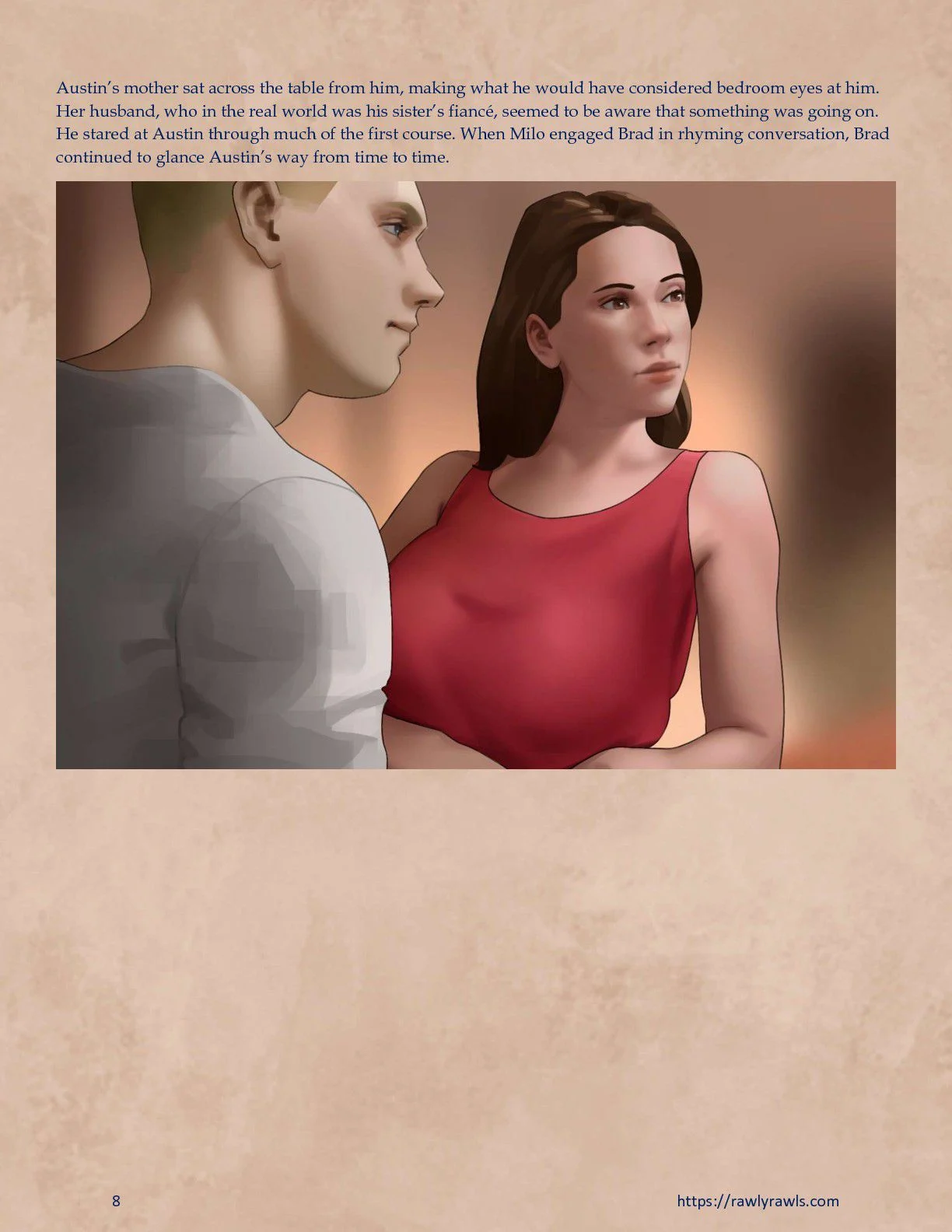 Murder At Palmer Lodge [Laimov , RawlyRawls] Chapter 5 - Page 8