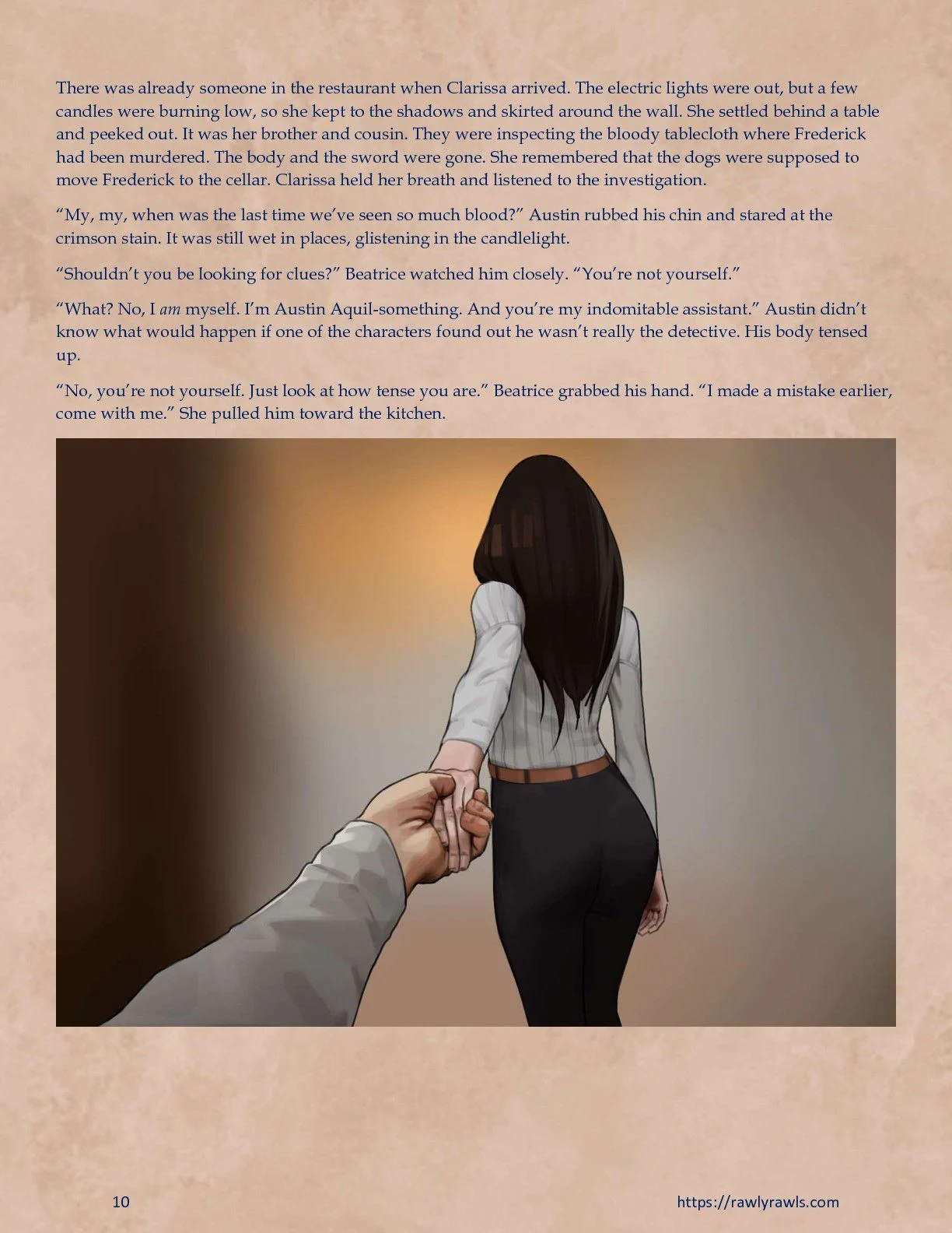 Murder At Palmer Lodge [Laimov , RawlyRawls] Chapter 6 - Page 10
