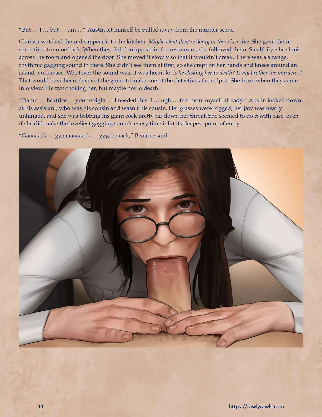 Murder At Palmer Lodge [Laimov , RawlyRawls] Chapter 6 - Page 11