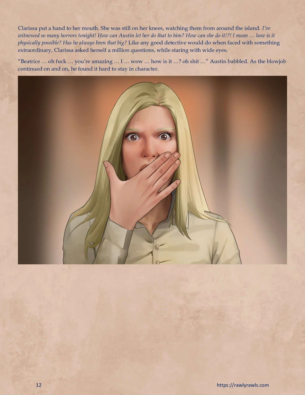 Murder At Palmer Lodge [Laimov , RawlyRawls] Chapter 6 - Page 12