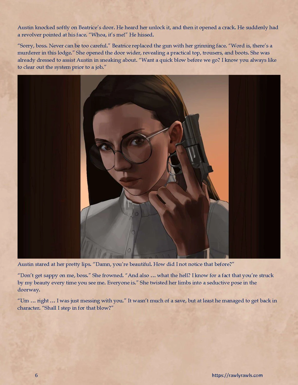 Murder At Palmer Lodge [Laimov , RawlyRawls] Chapter 6 - Page 6