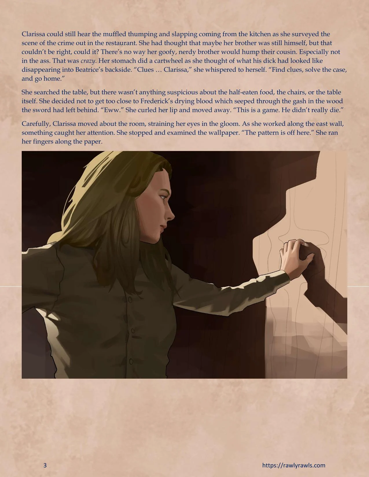 Murder At Palmer Lodge [Laimov , RawlyRawls] Chapter 7 - Page 3