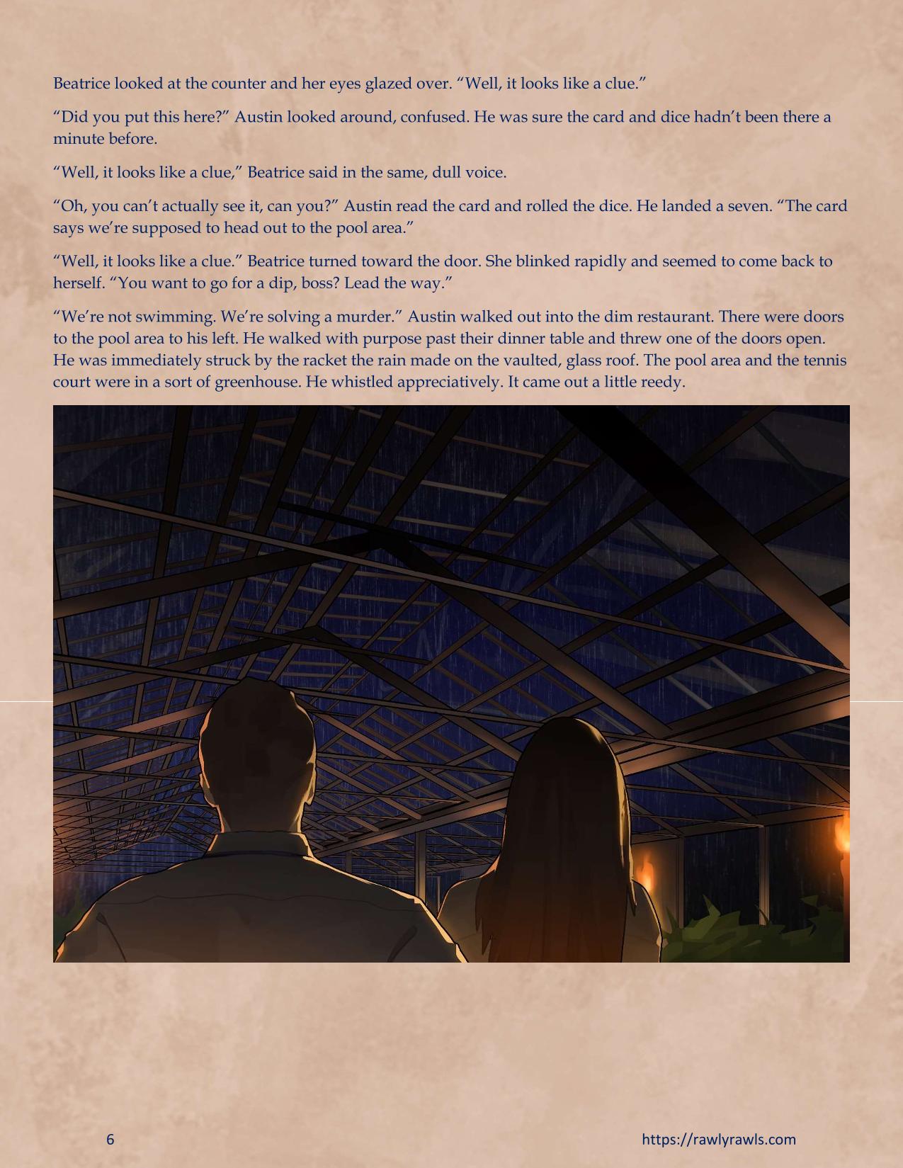 Murder At Palmer Lodge [Laimov , RawlyRawls] Chapter 7 - Page 6