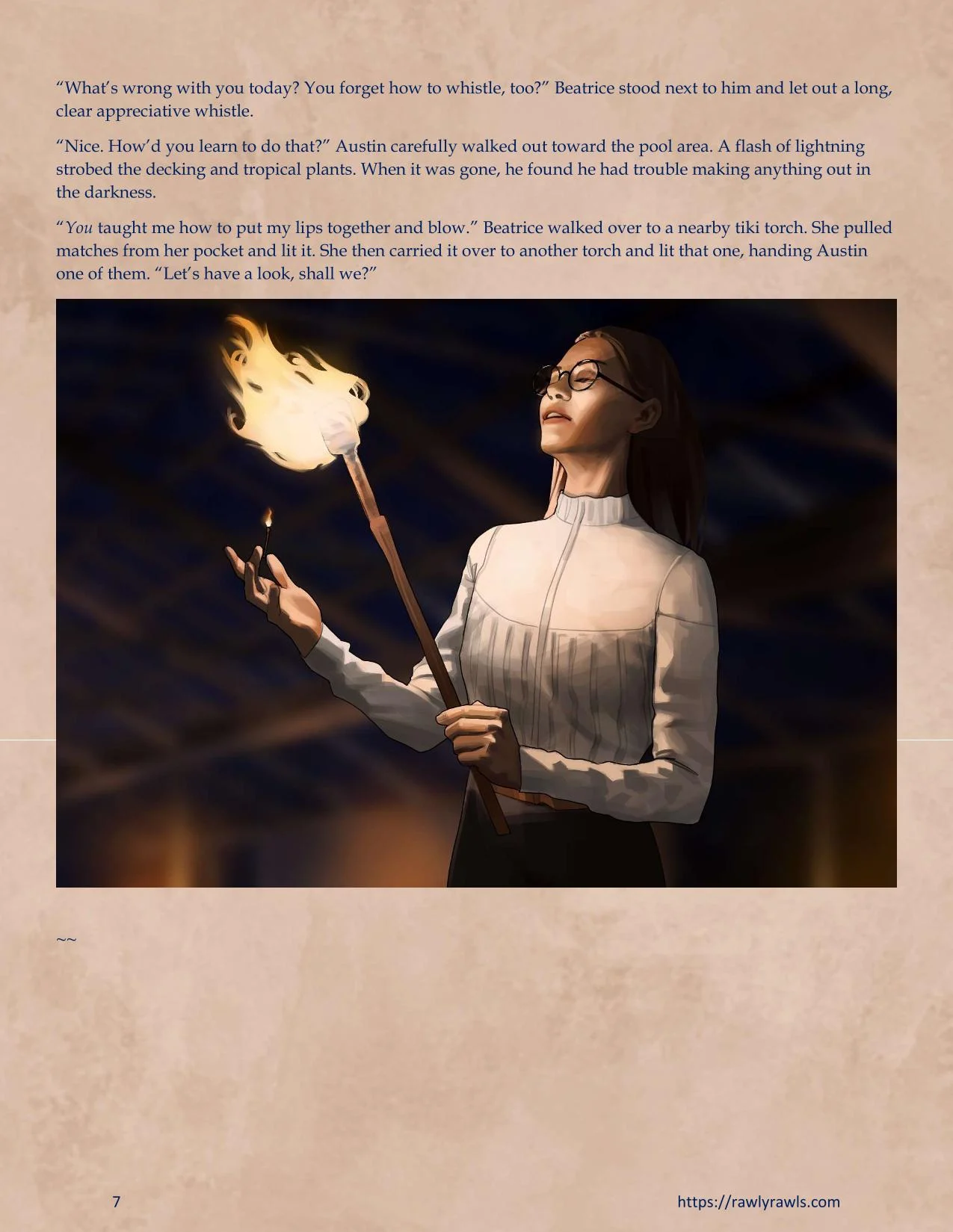 Murder At Palmer Lodge [Laimov , RawlyRawls] Chapter 7 - Page 7