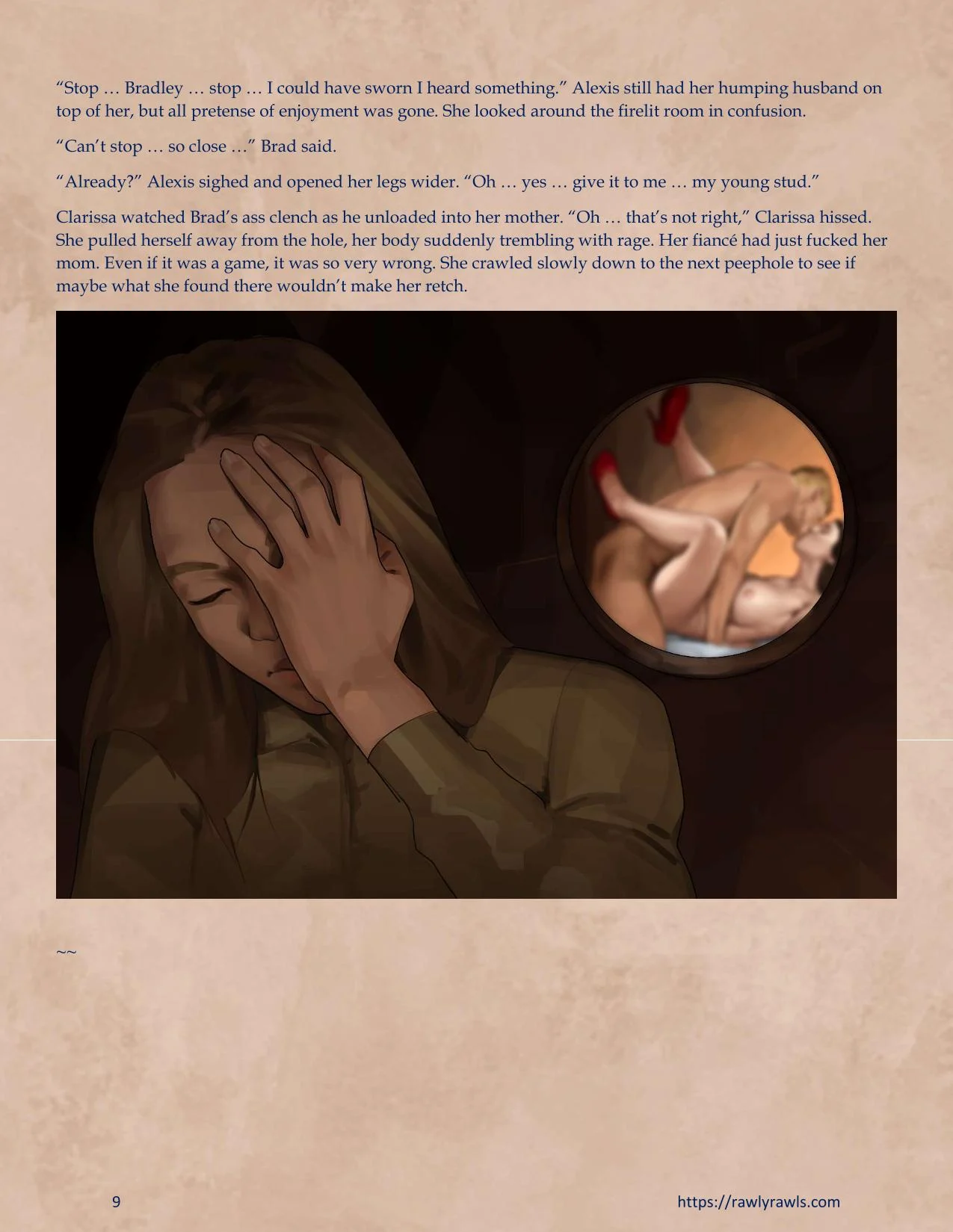 Murder At Palmer Lodge [Laimov , RawlyRawls] Chapter 7 - Page 9
