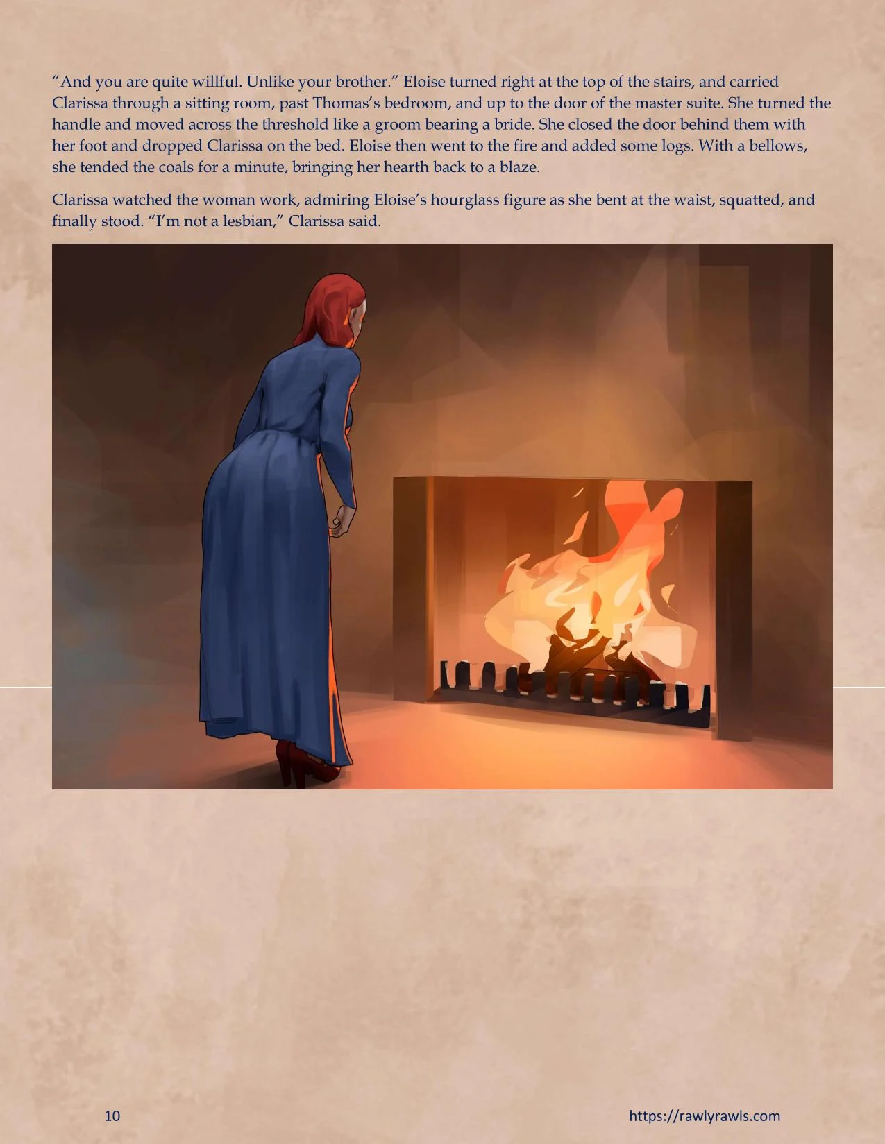 Murder At Palmer Lodge [Laimov , RawlyRawls] Chapter 8 - Page 10