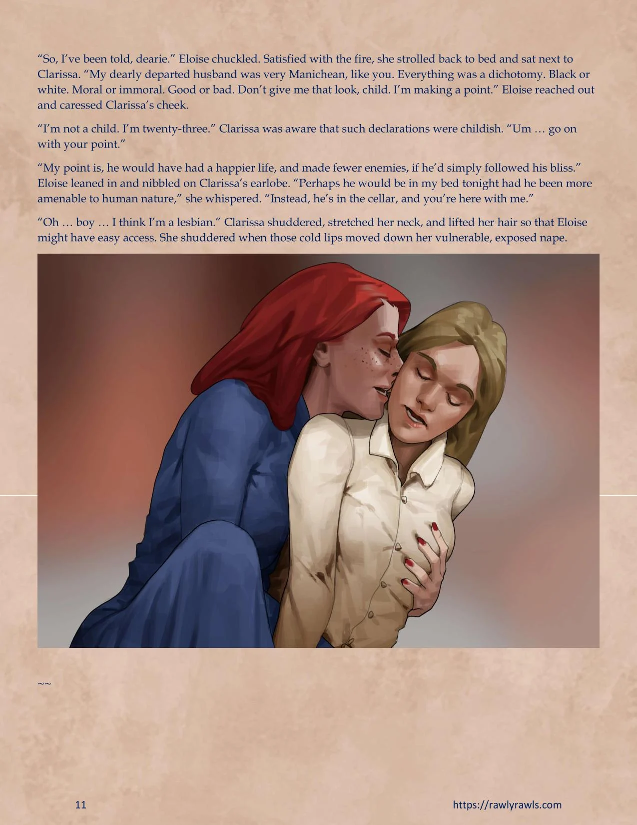 Murder At Palmer Lodge [Laimov , RawlyRawls] Chapter 8 - Page 11