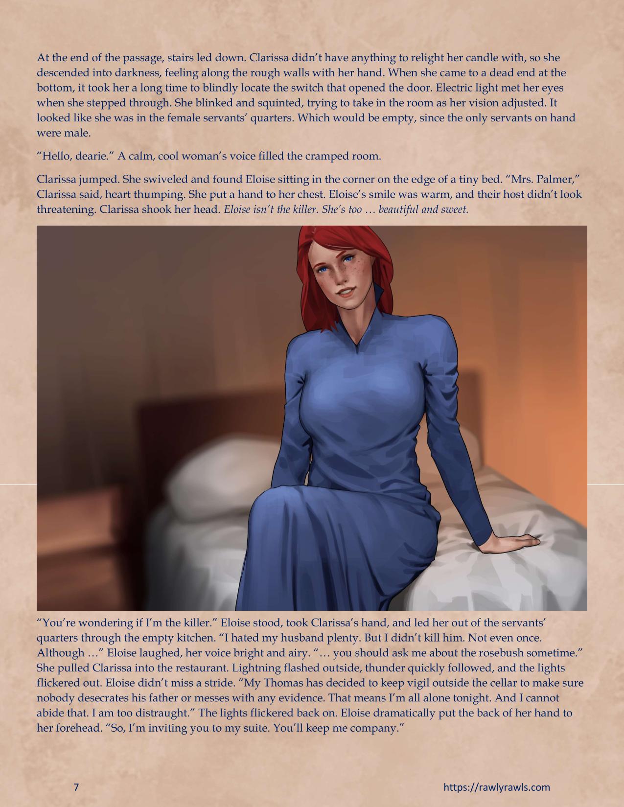Murder At Palmer Lodge [Laimov , RawlyRawls] Chapter 8 - Page 7