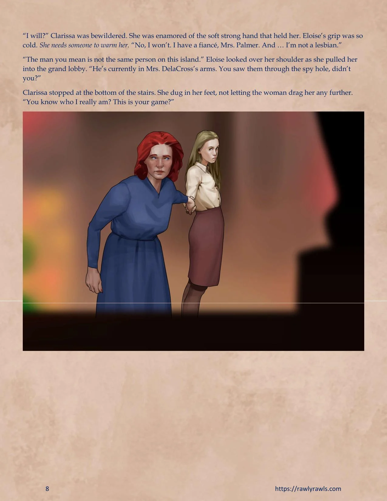 Murder At Palmer Lodge [Laimov , RawlyRawls] Chapter 8 - Page 8